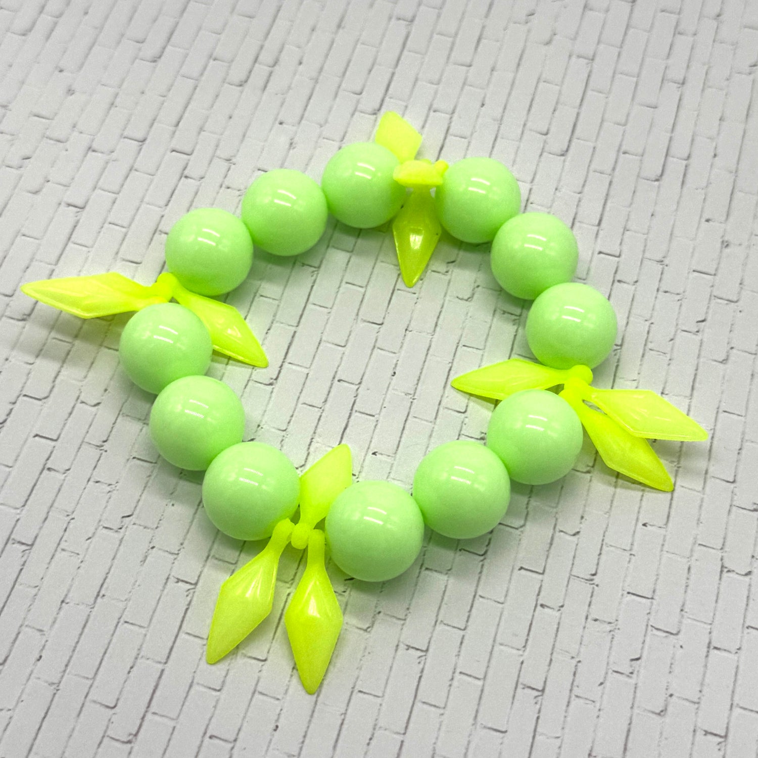 Neon Mint Cha Cha Bracelet