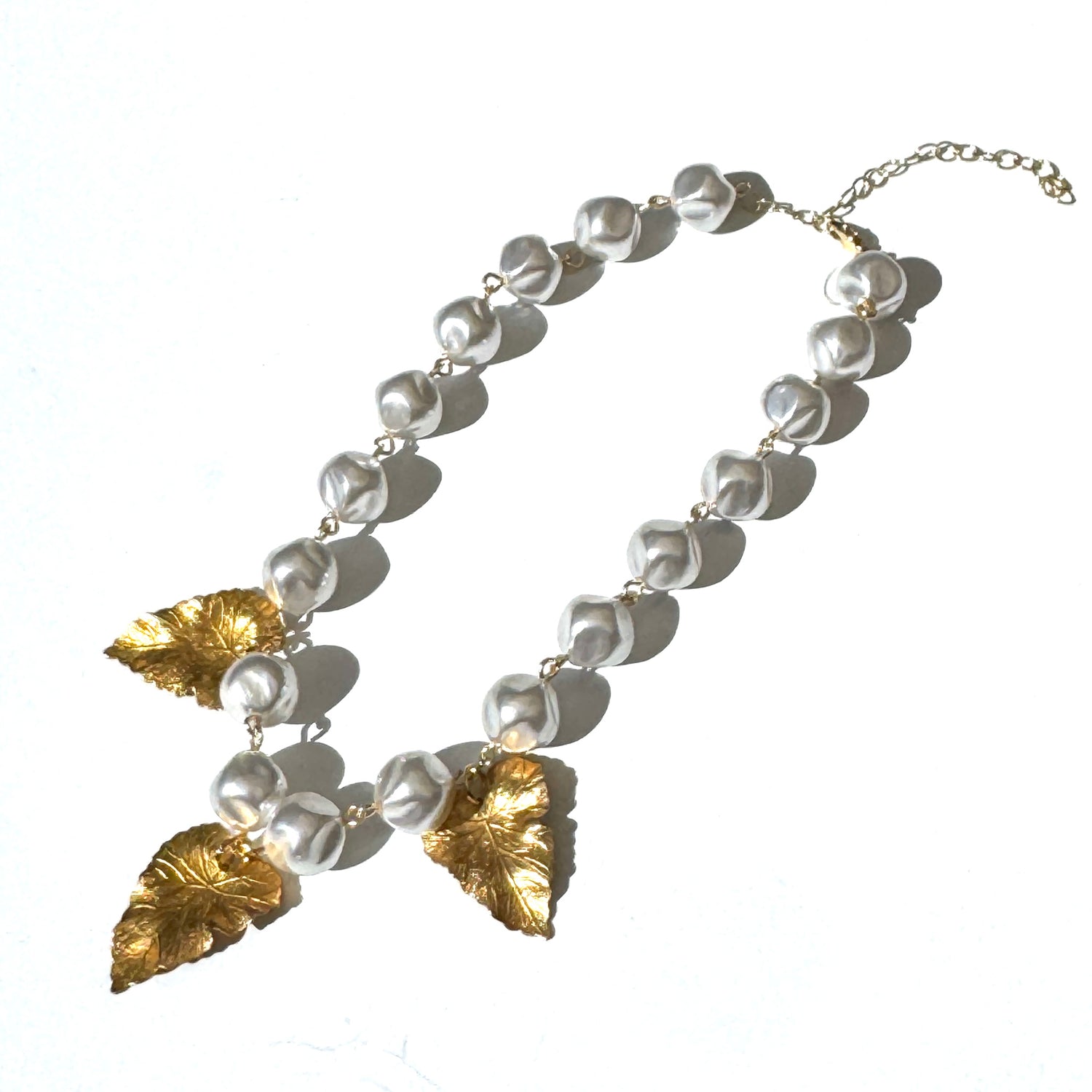 Golden Legacy Leaf Necklace