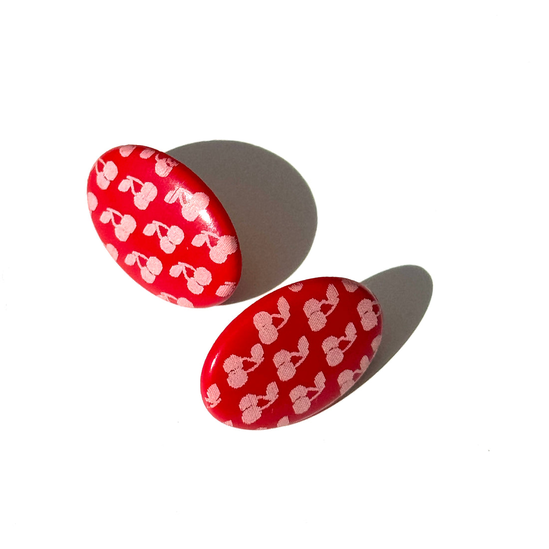 Lucky Cherries Stud Earrings