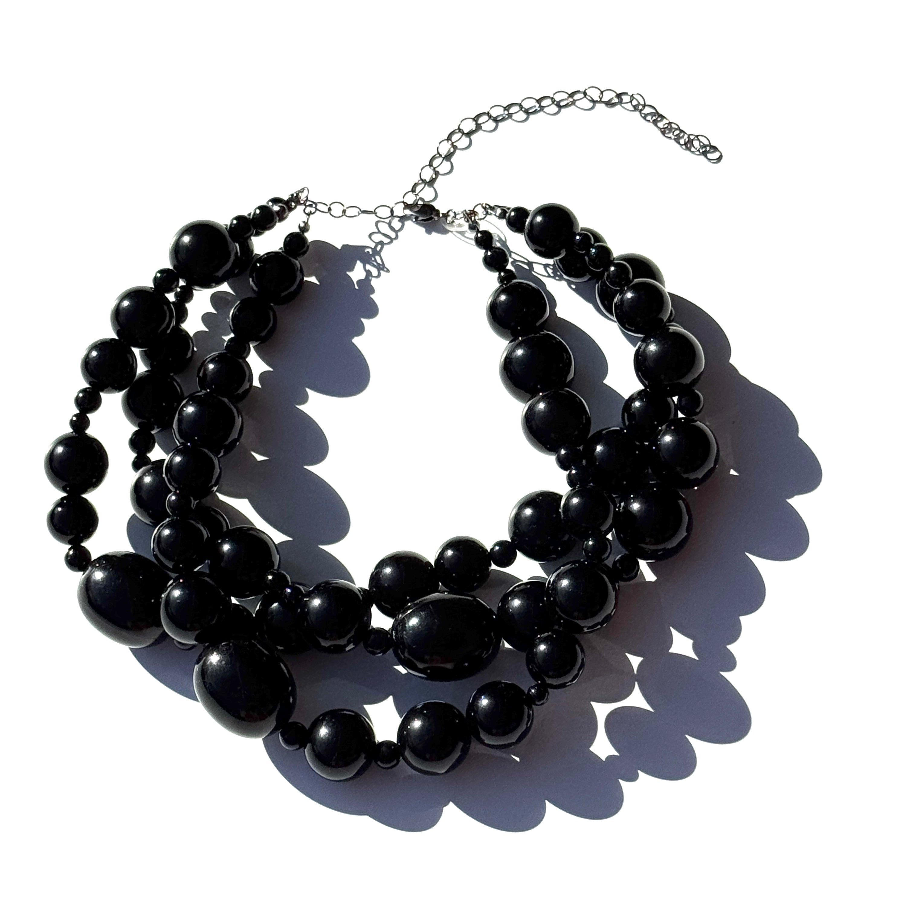 Midnight Bold Morgan Necklace