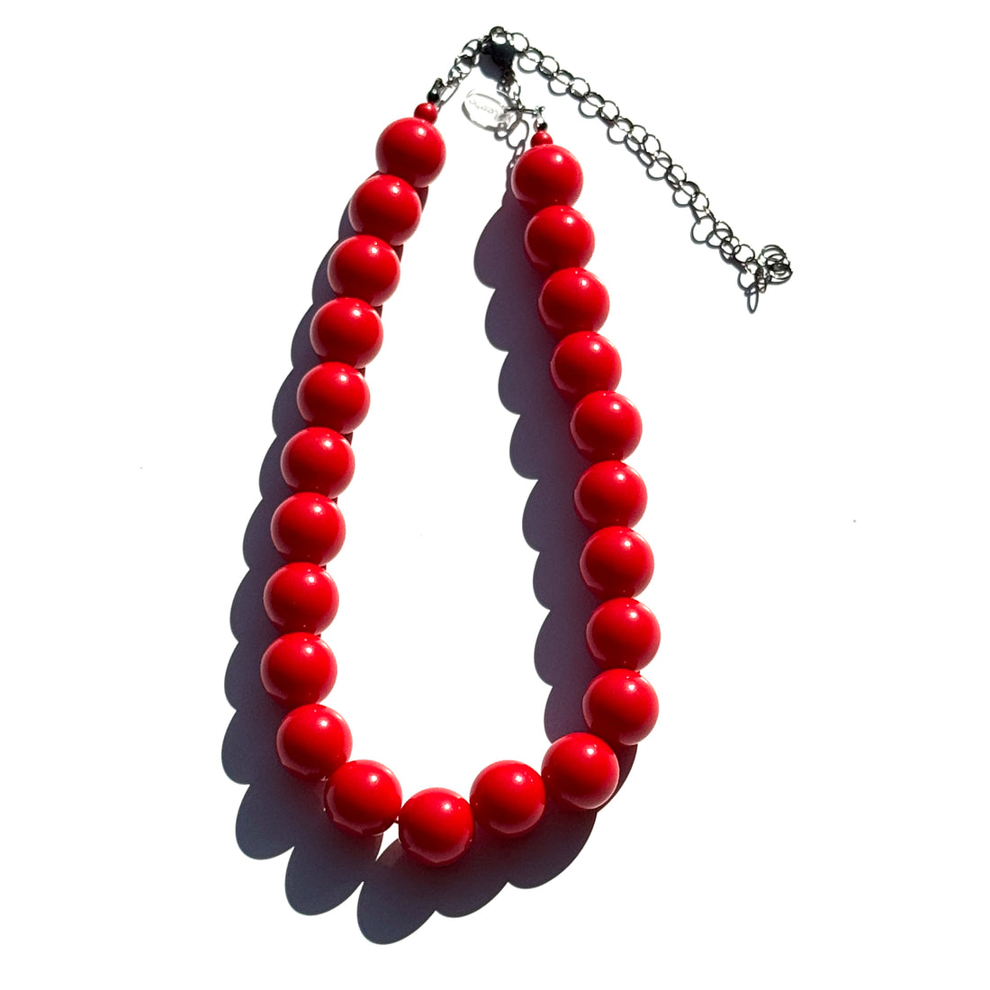 Very Cherry Red Marco Necklace