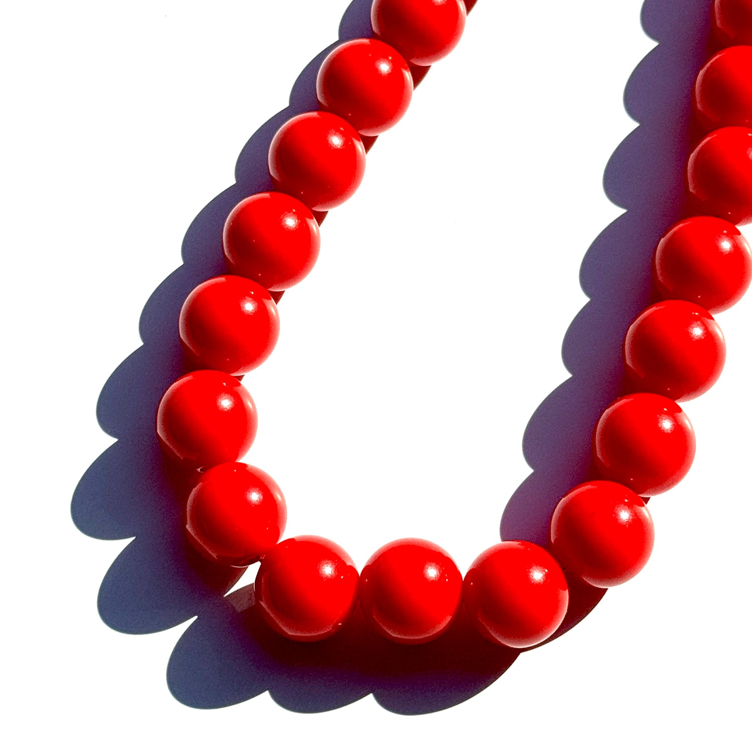 Very Cherry Red Marco Necklace