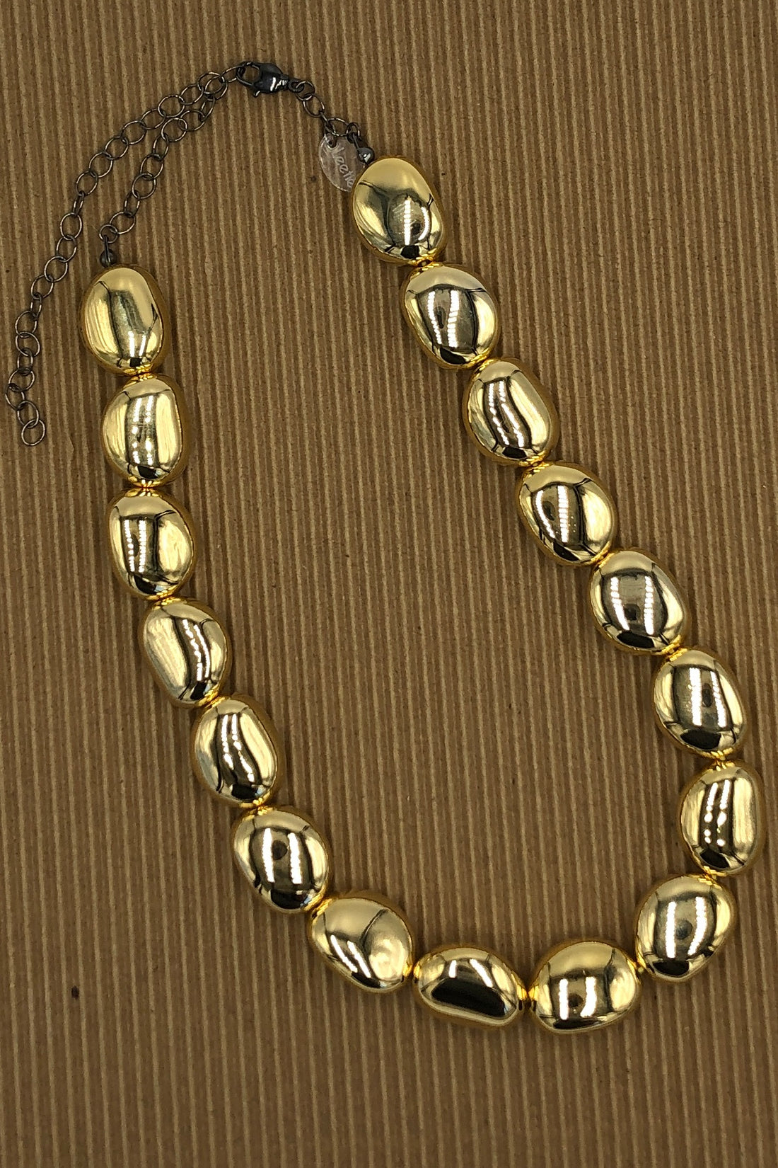 Gold River Rock Marco Necklace