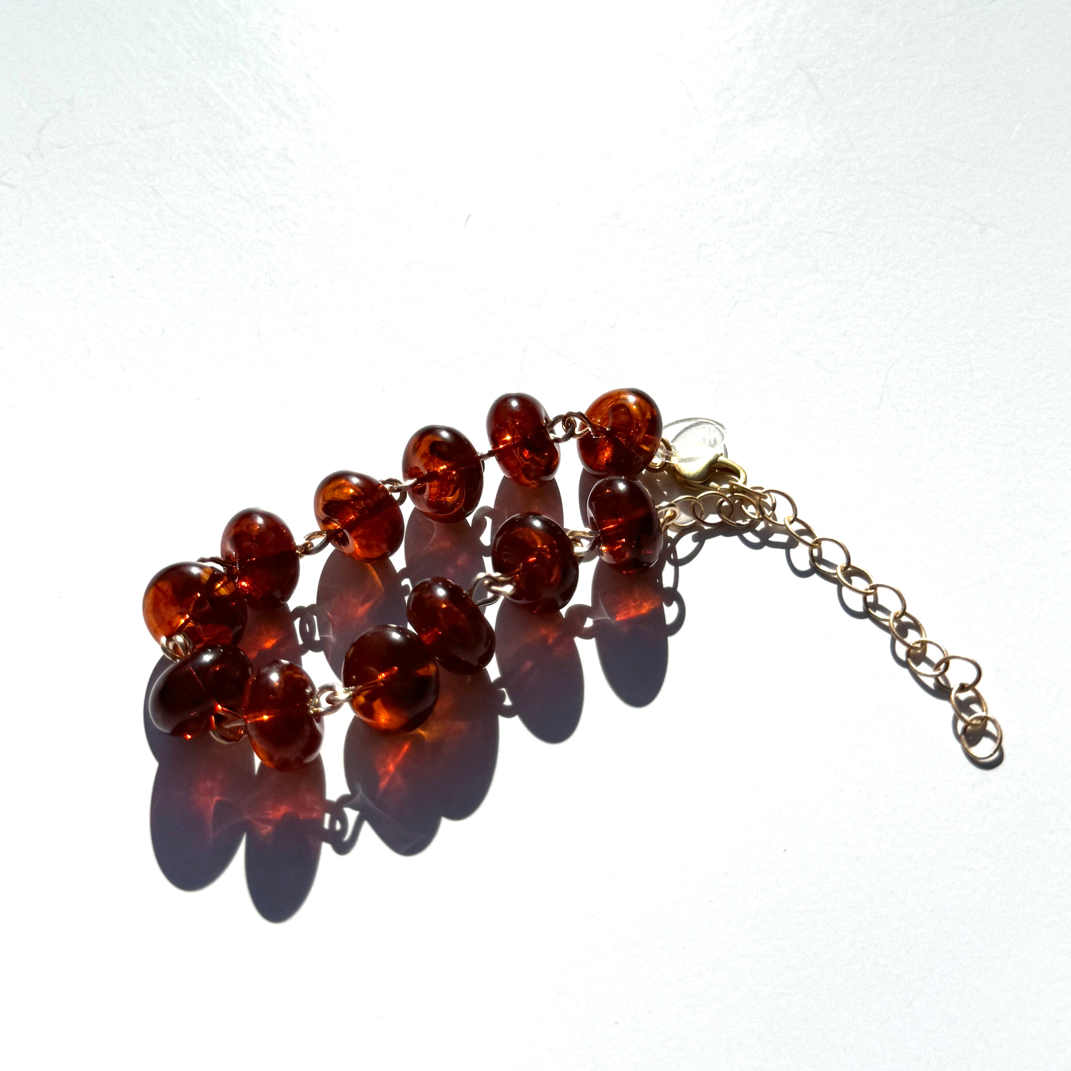 Tortoise Rondelle Betsy Bracelet