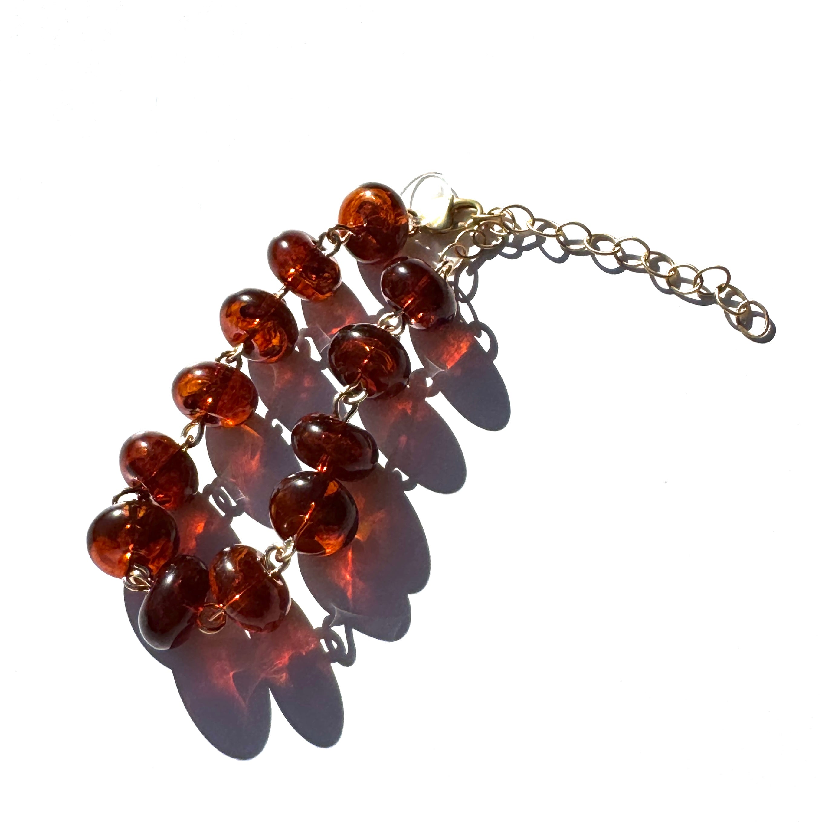 Tortoise Rondelle Betsy Bracelet