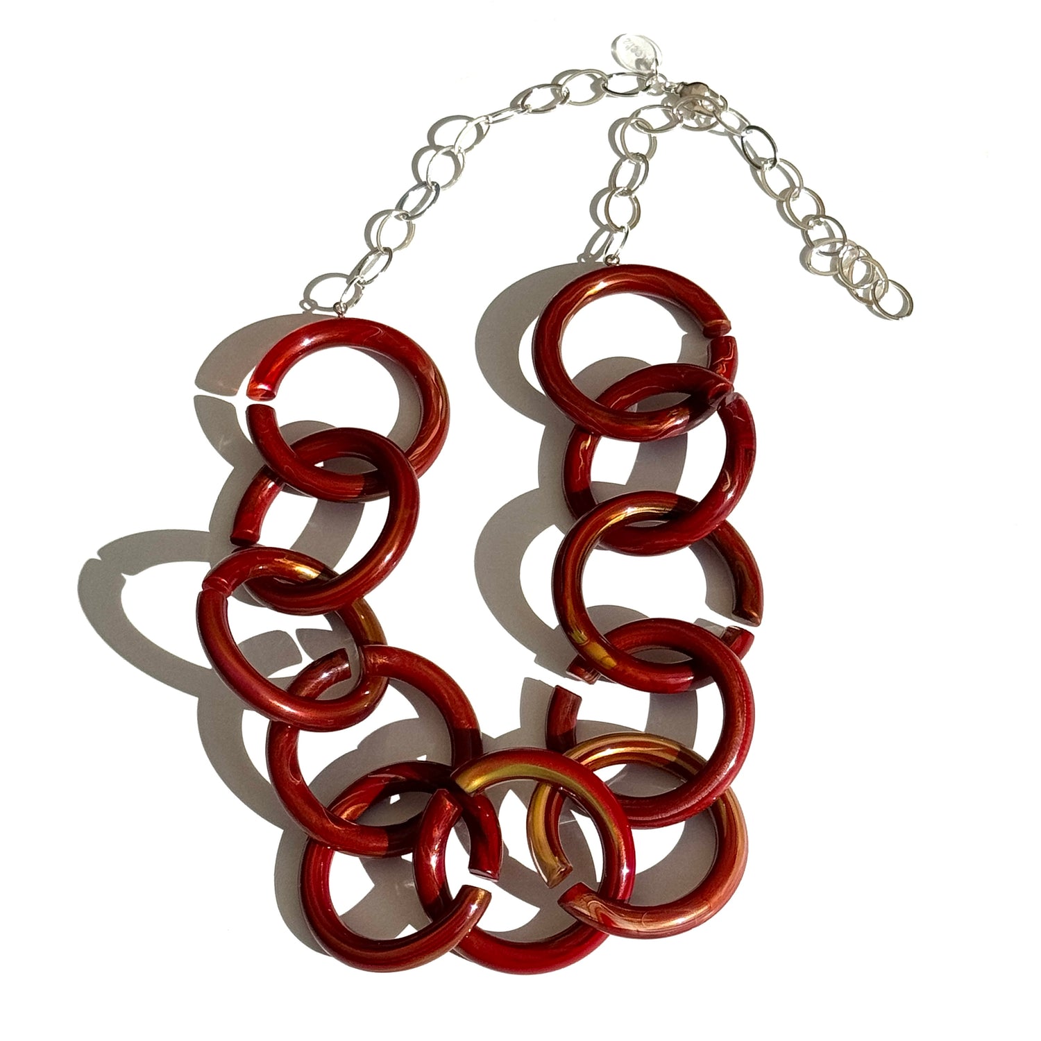 Marble Linked Luxe Chain Necklace