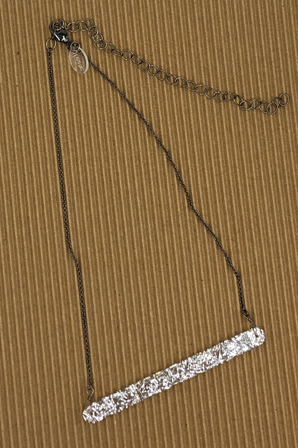 Cosmos Confetti Bar Necklace
