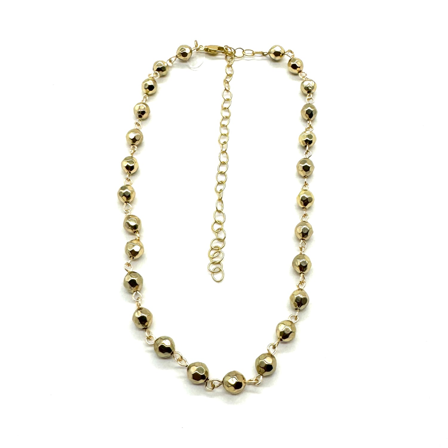 Goldie Faceted Amelia Necklace