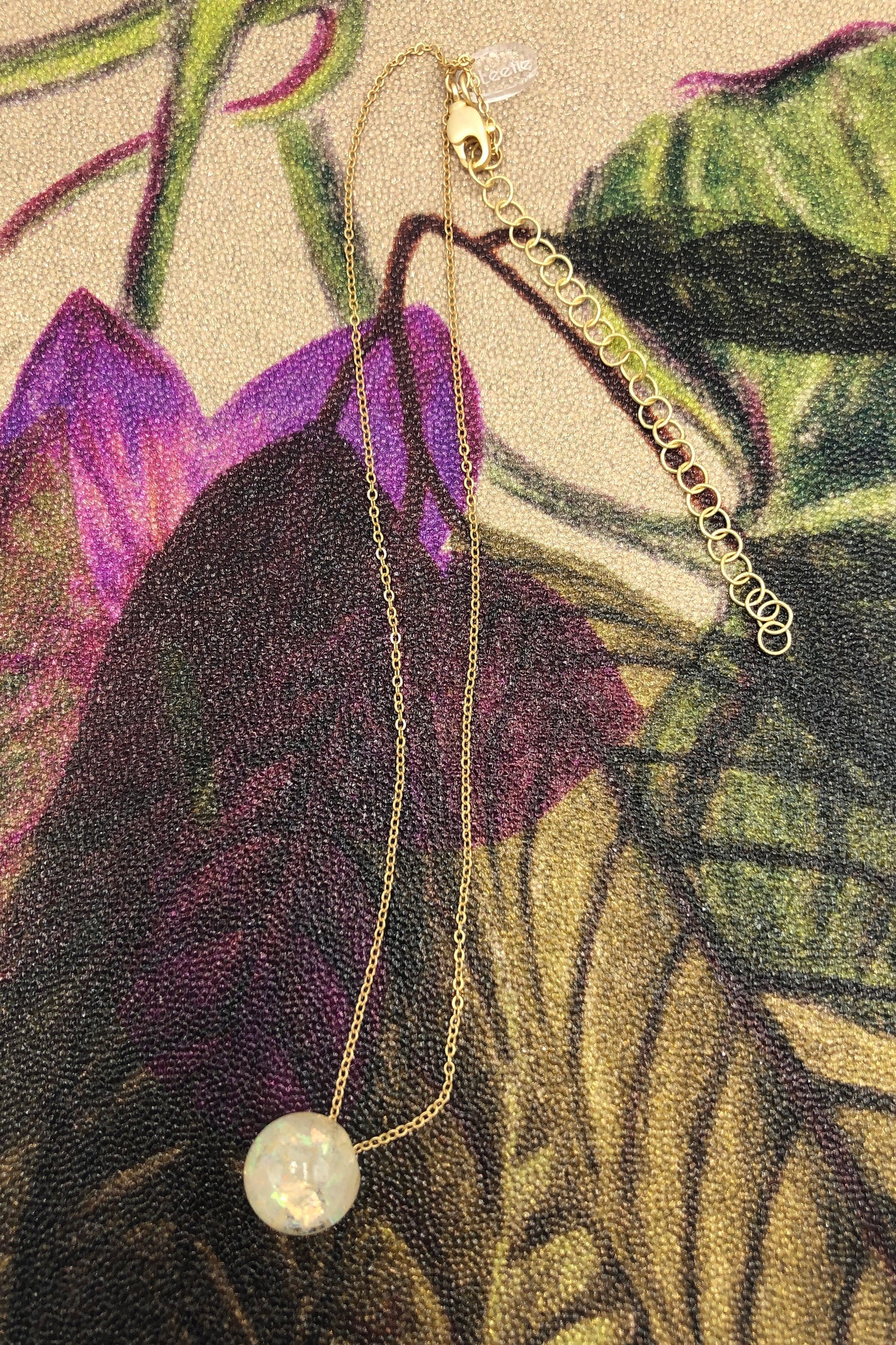 Magic Confetti Slide Necklace