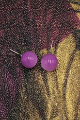 lilac moonglow ball stud
