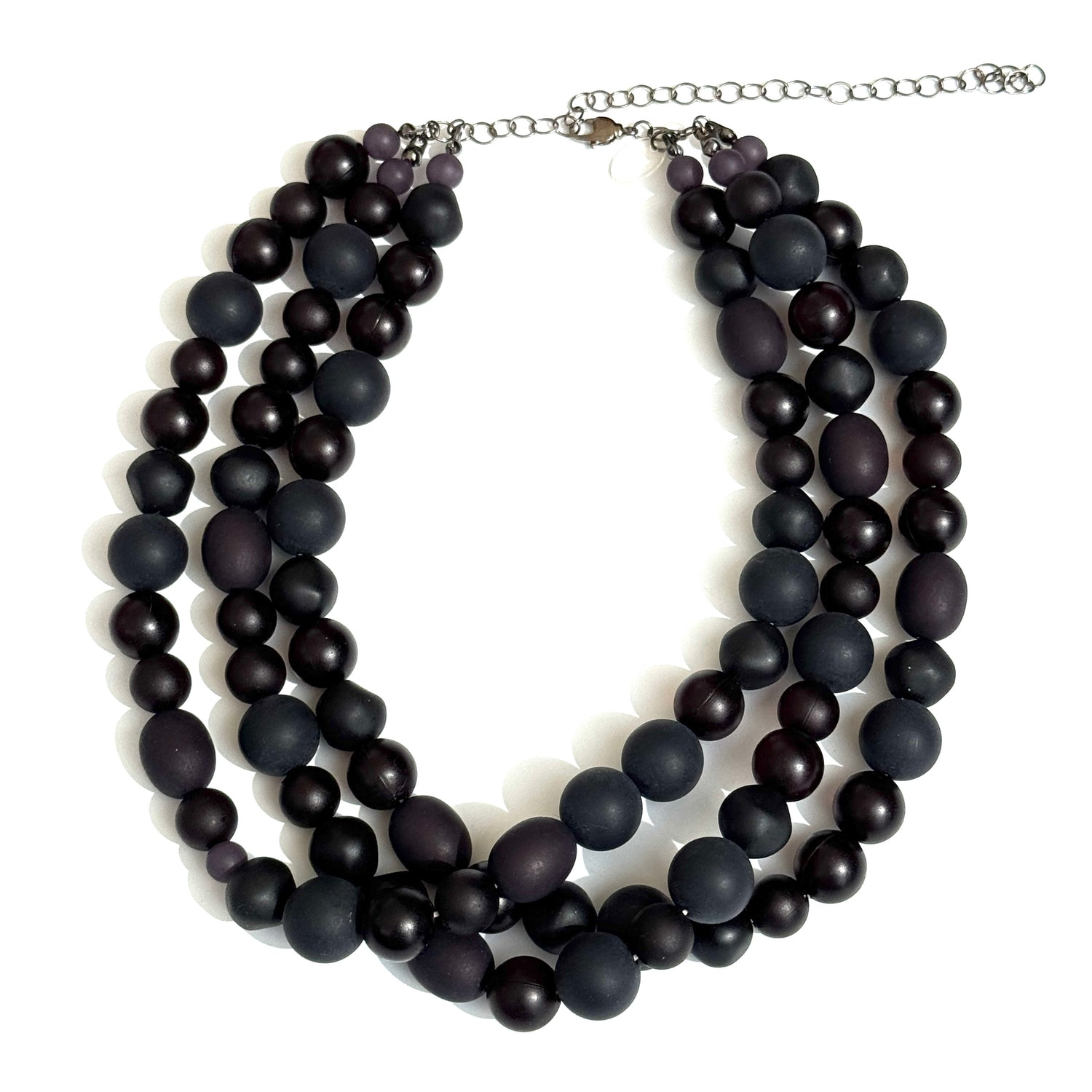 Velvet Noir Matte Morgan Necklace