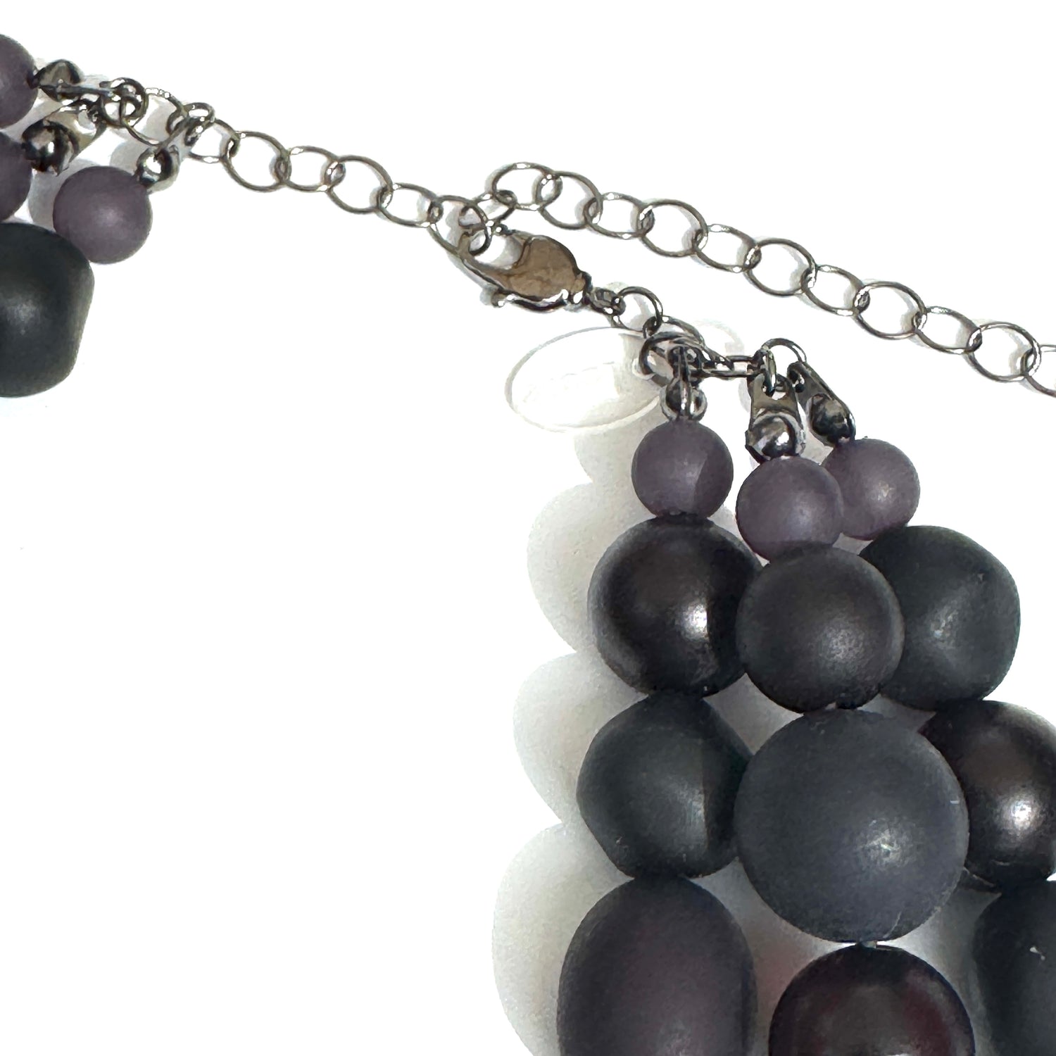 Velvet Noir Matte Morgan Necklace
