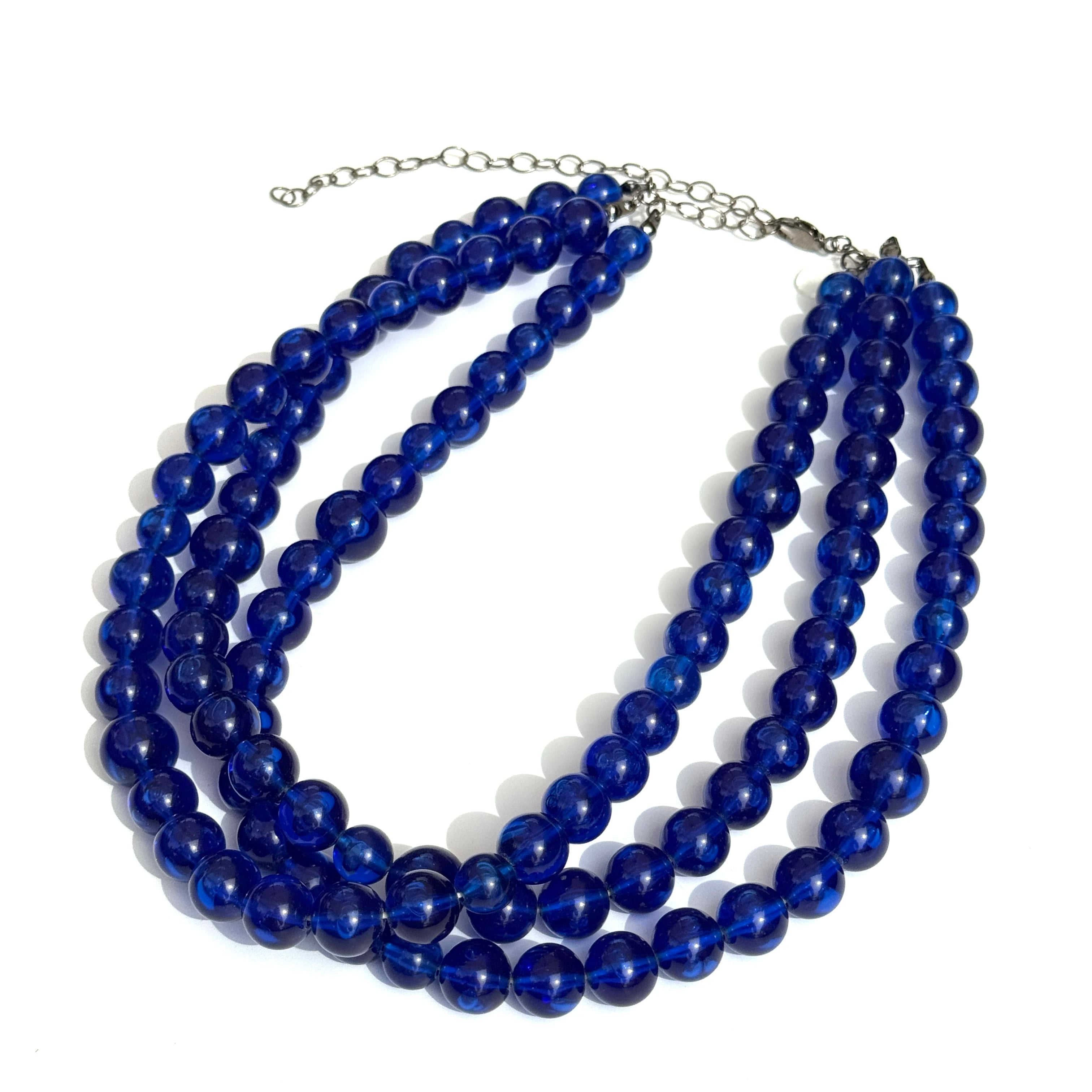Cobalt Radiance Morgan Necklace