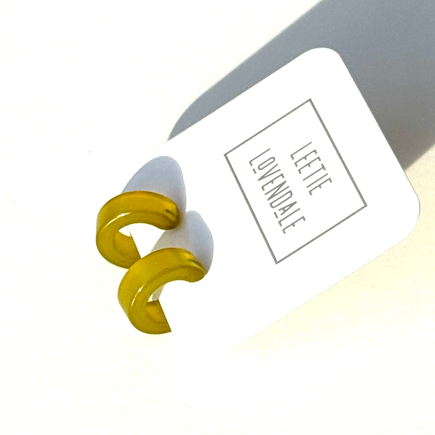 Moonglow Mini Hugger Hoop Earrings