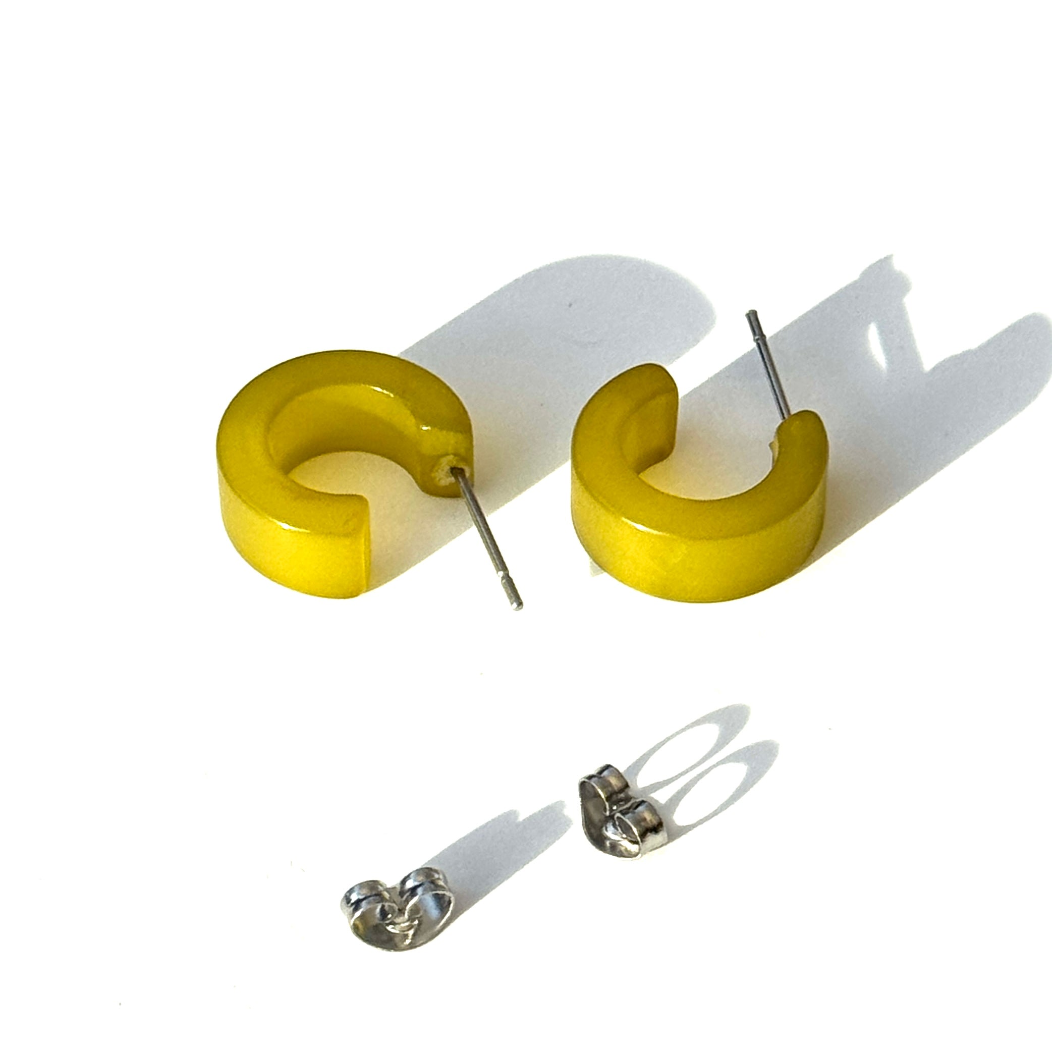 Moonglow Mini Hugger Hoop Earrings