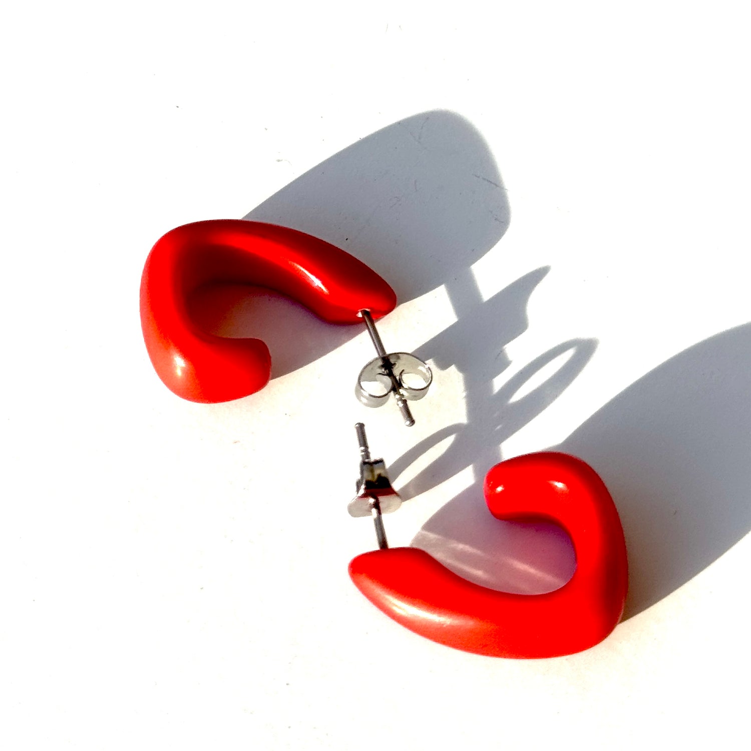 Geo Dolly Hoop Earrings