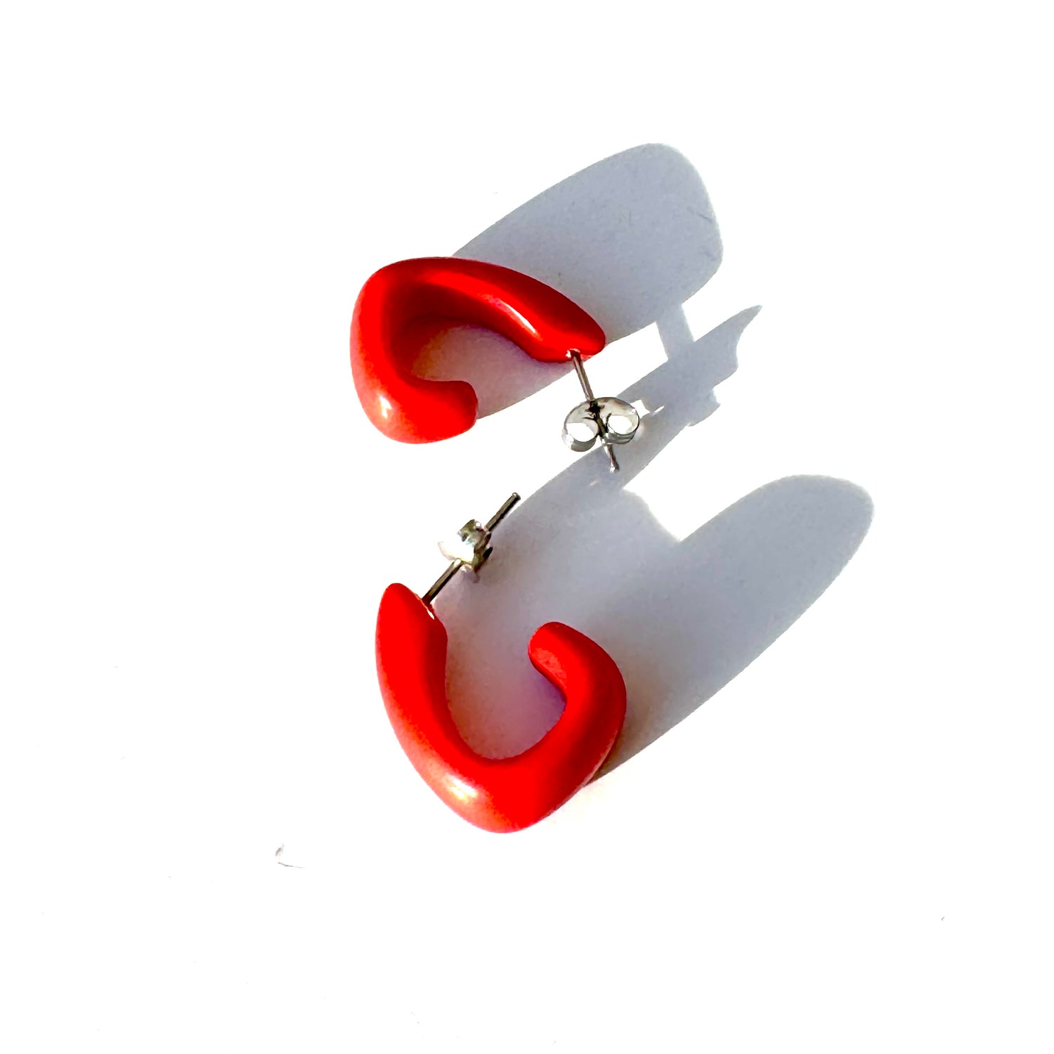 Geo Dolly Hoop Earrings