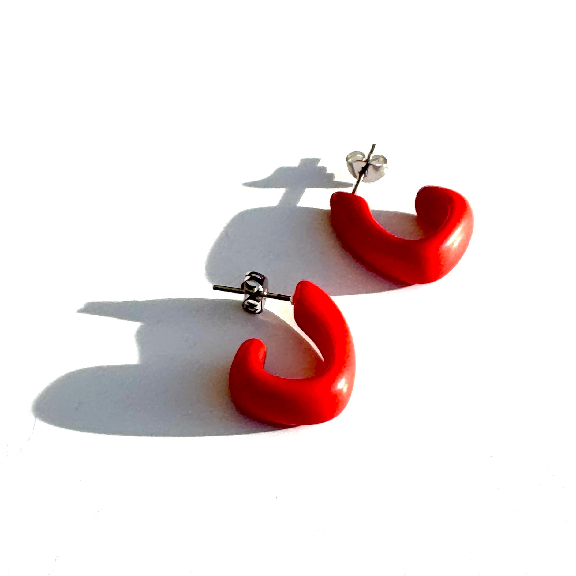 Geo Dolly Hoop Earrings