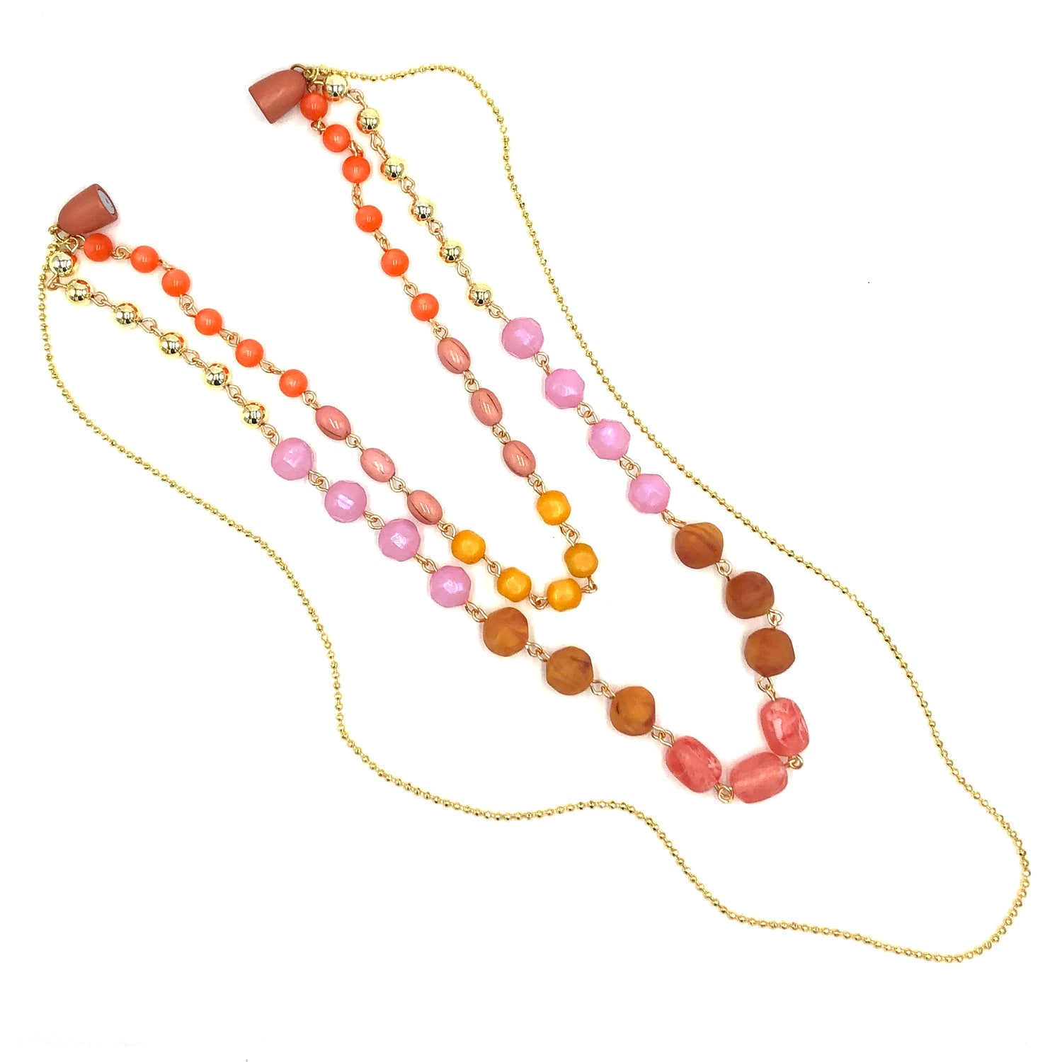 Trifecta Necklace - Citrus