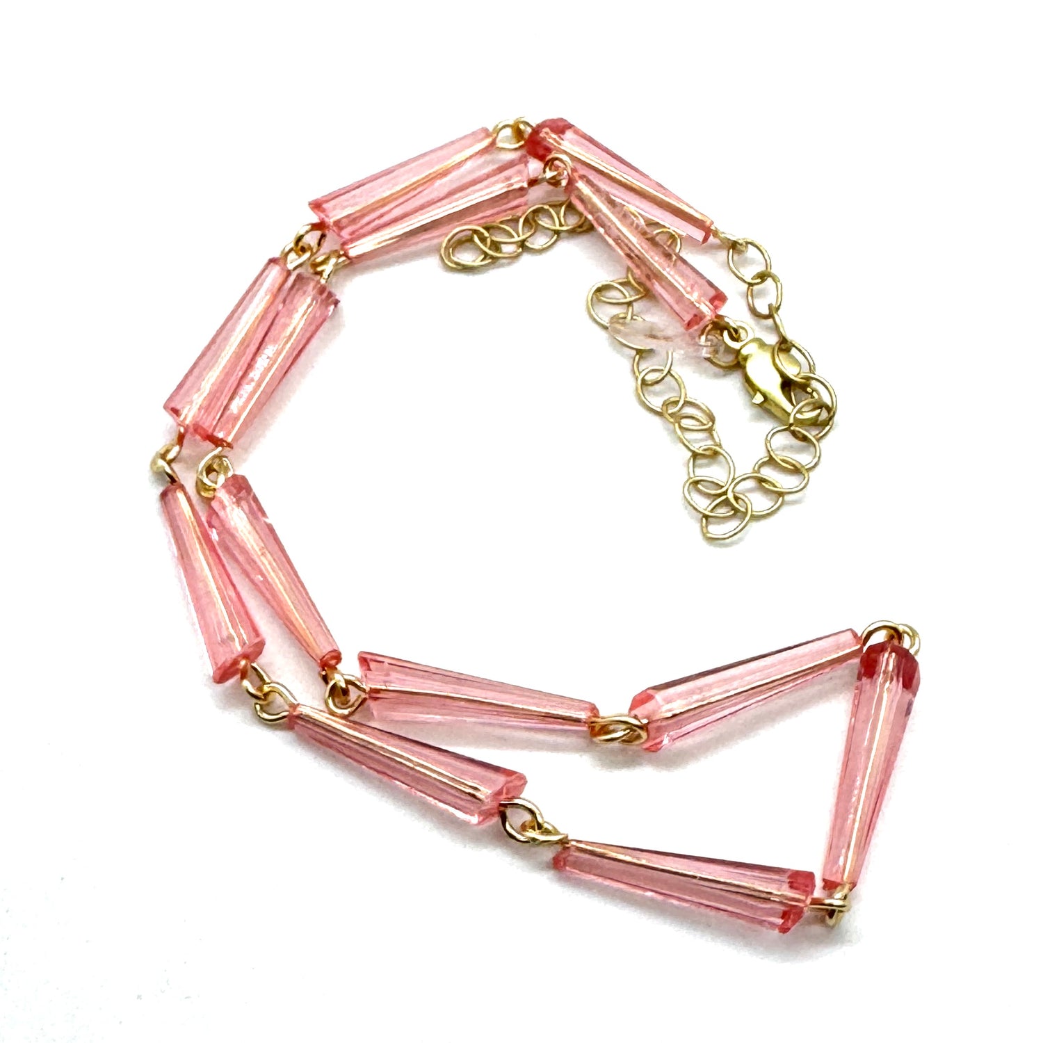 Tapered Prism Amelia Necklace