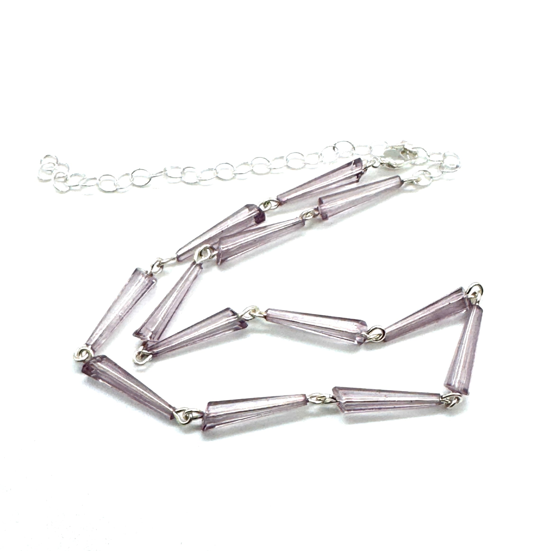 Tapered Prism Amelia Necklace