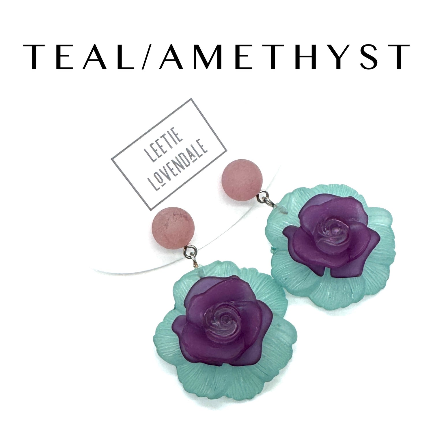 Romantic Garden Pressed Blossom Earrings
