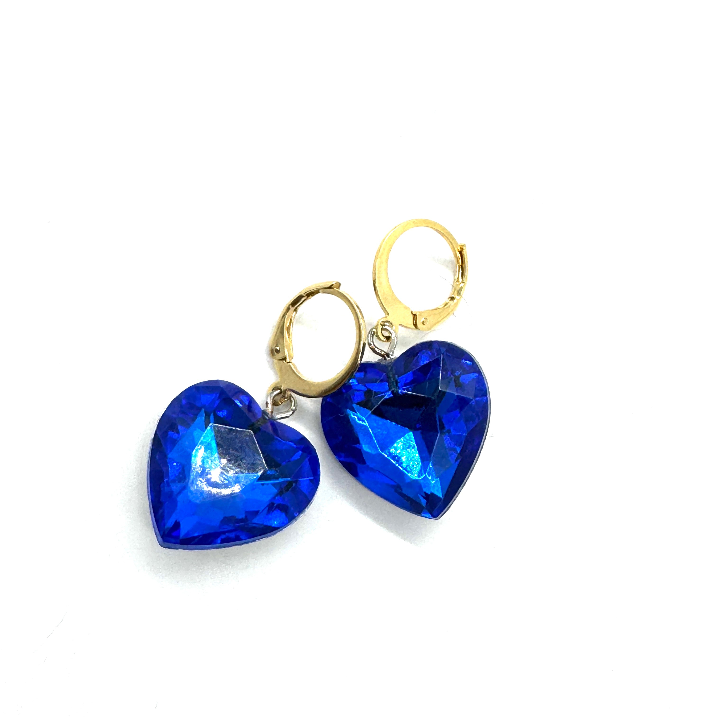 Shine On Heart Drop Earrings