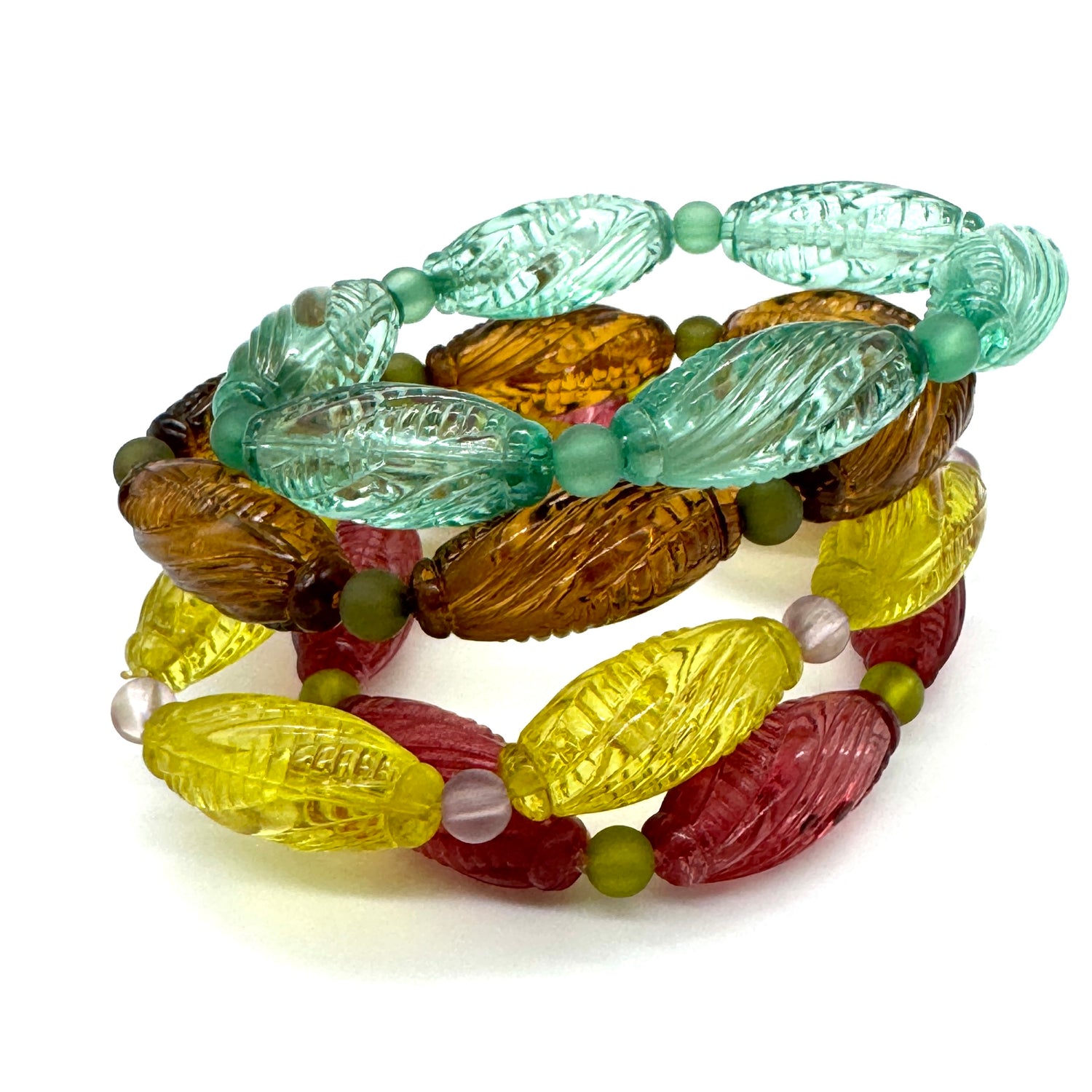 Twisted Carousel Stretch Bracelet