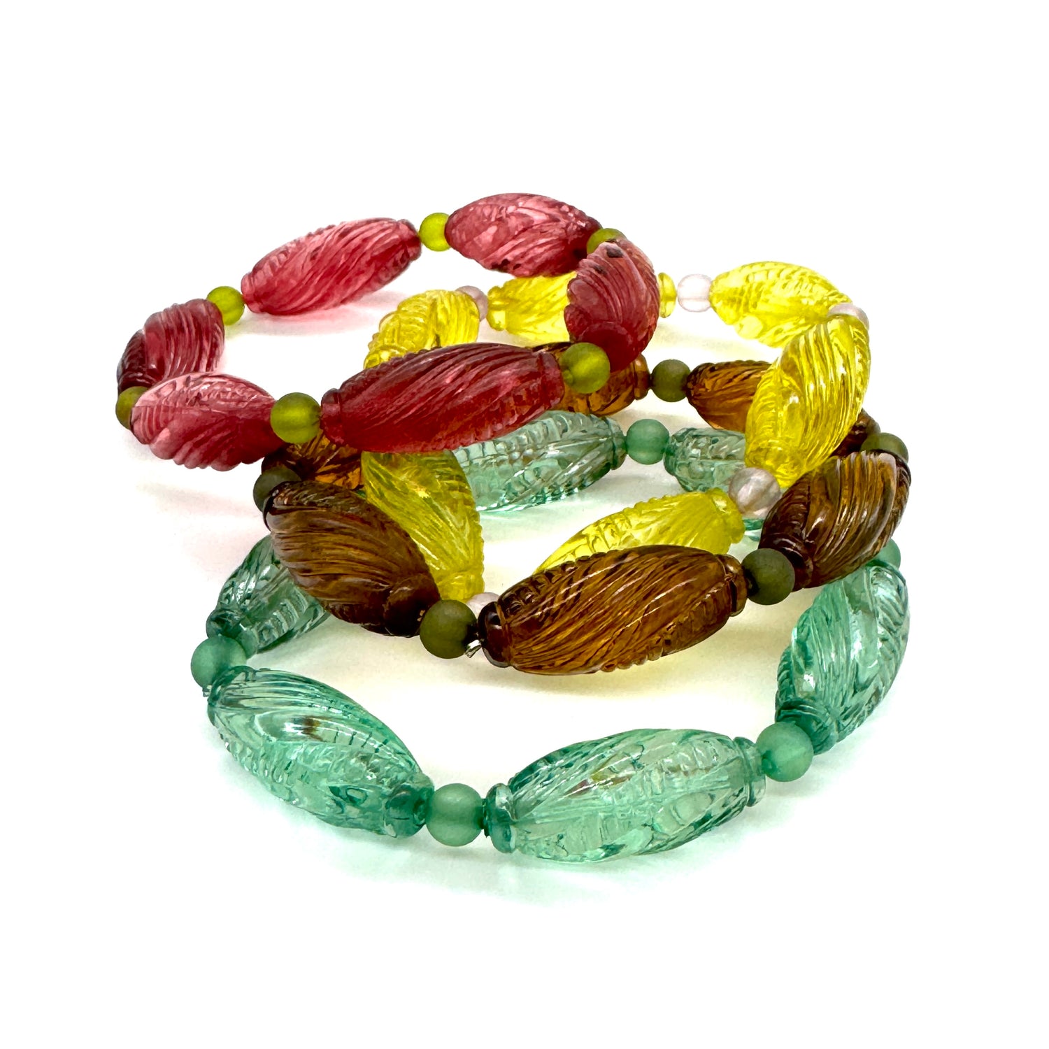 Twisted Carousel Stretch Bracelet