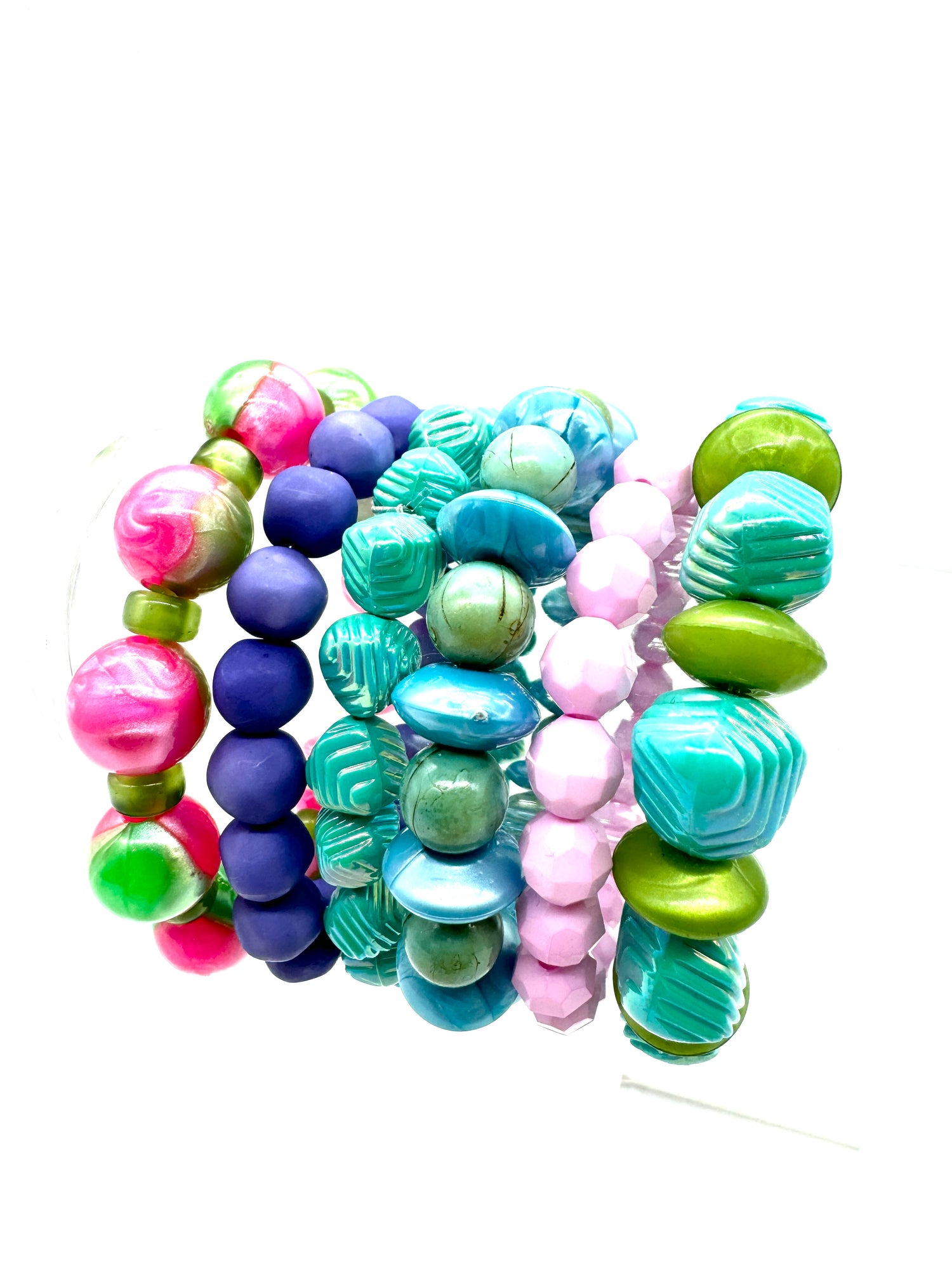 Jewel Brights Stretch Bracelets Set