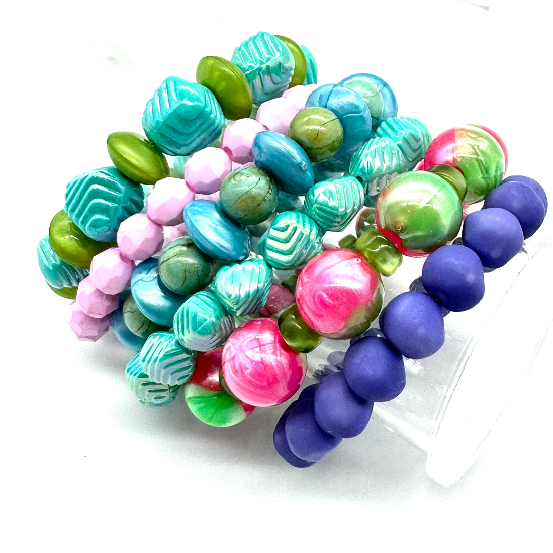 Jewel Brights Stretch Bracelets Set