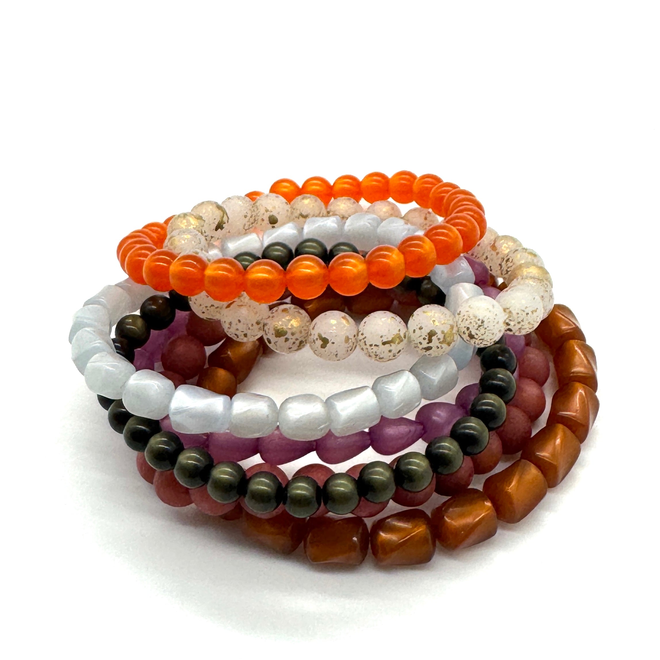 Harvest Glow: Make Your Own Stack Bracelet Set