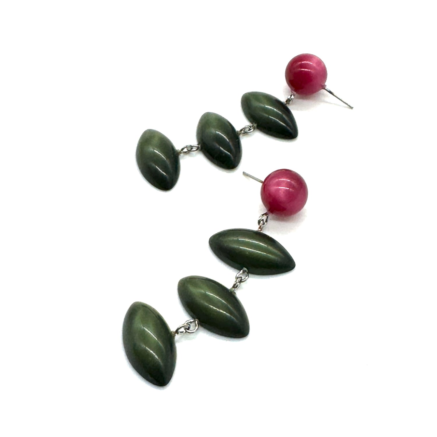 Berry Grove Moonglow Cascade Earrings