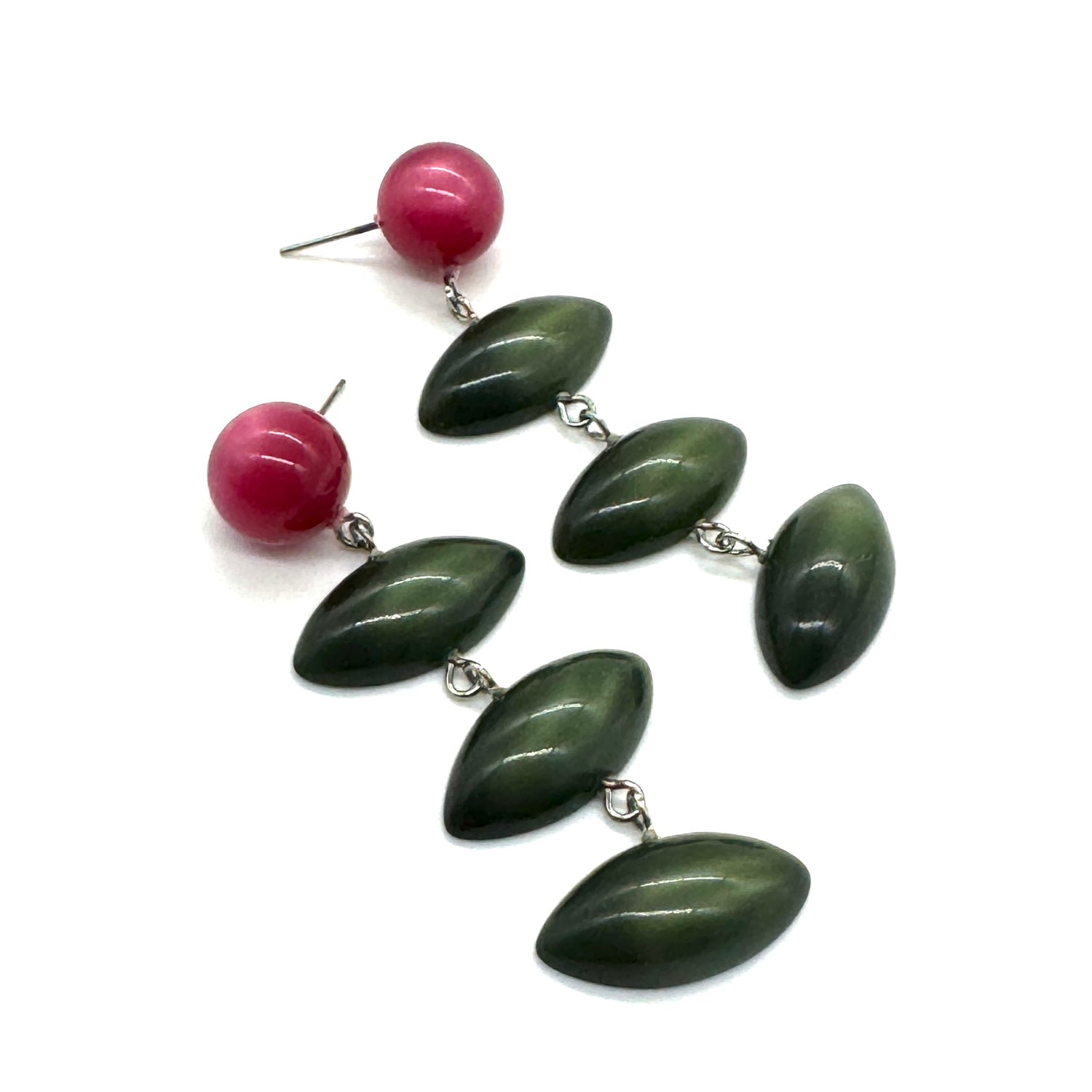 Berry Grove Moonglow Cascade Earrings