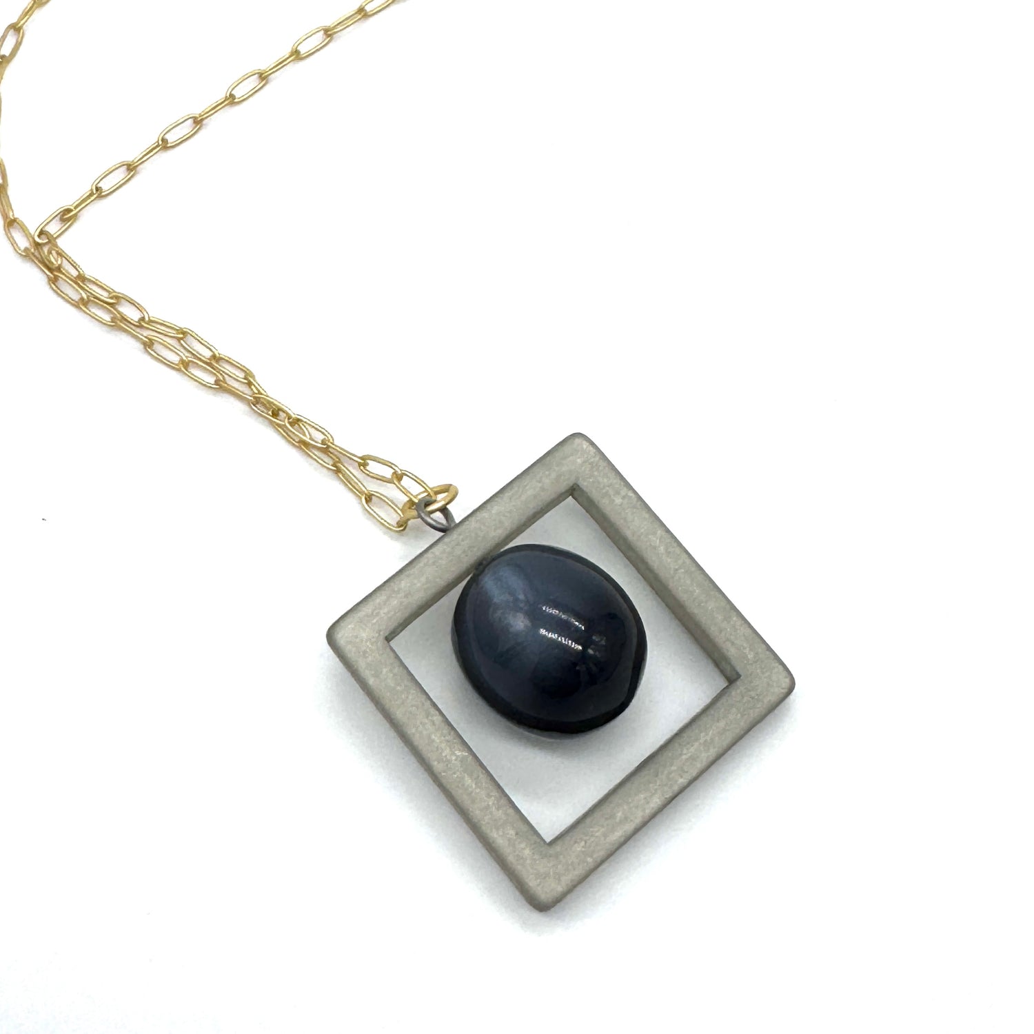 Color Study Frame Necklace