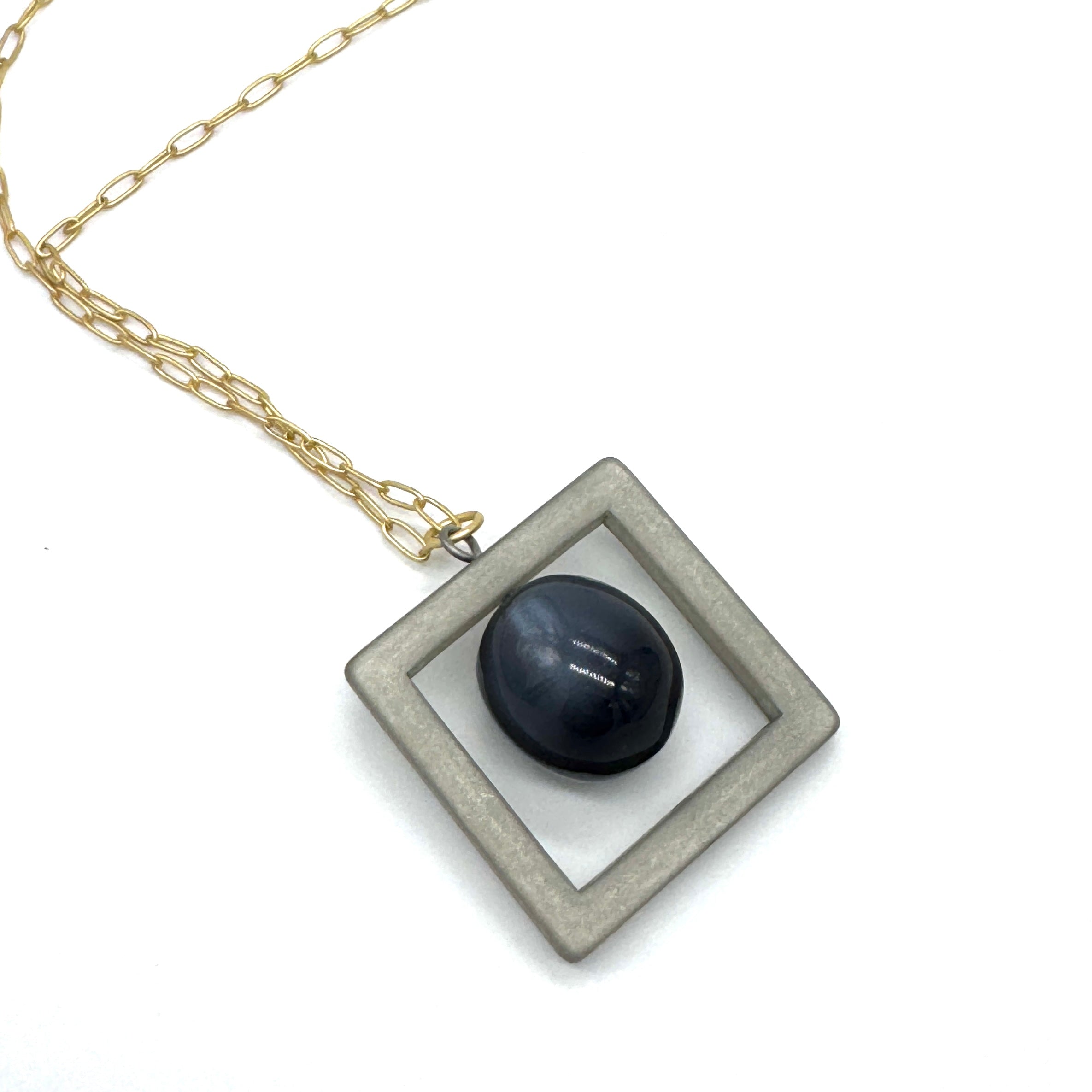 Color Study Frame Necklace