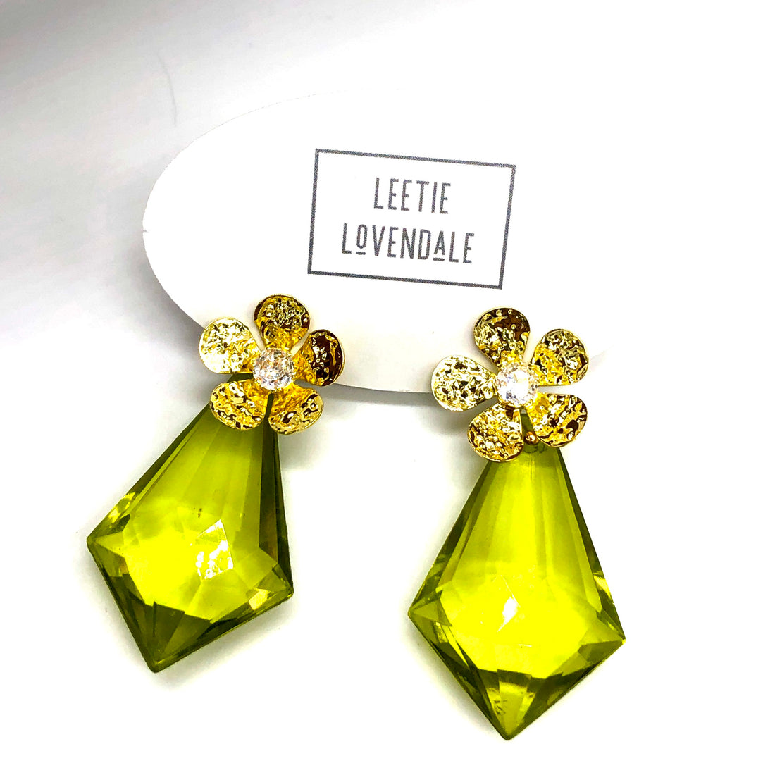 Gem Blossom Earrings