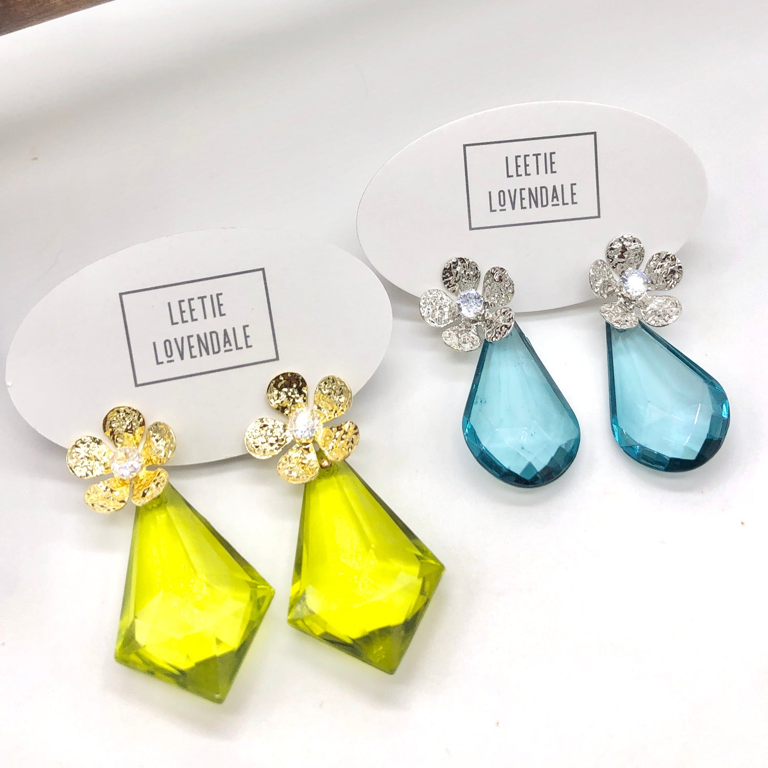 Gem Blossom Earrings