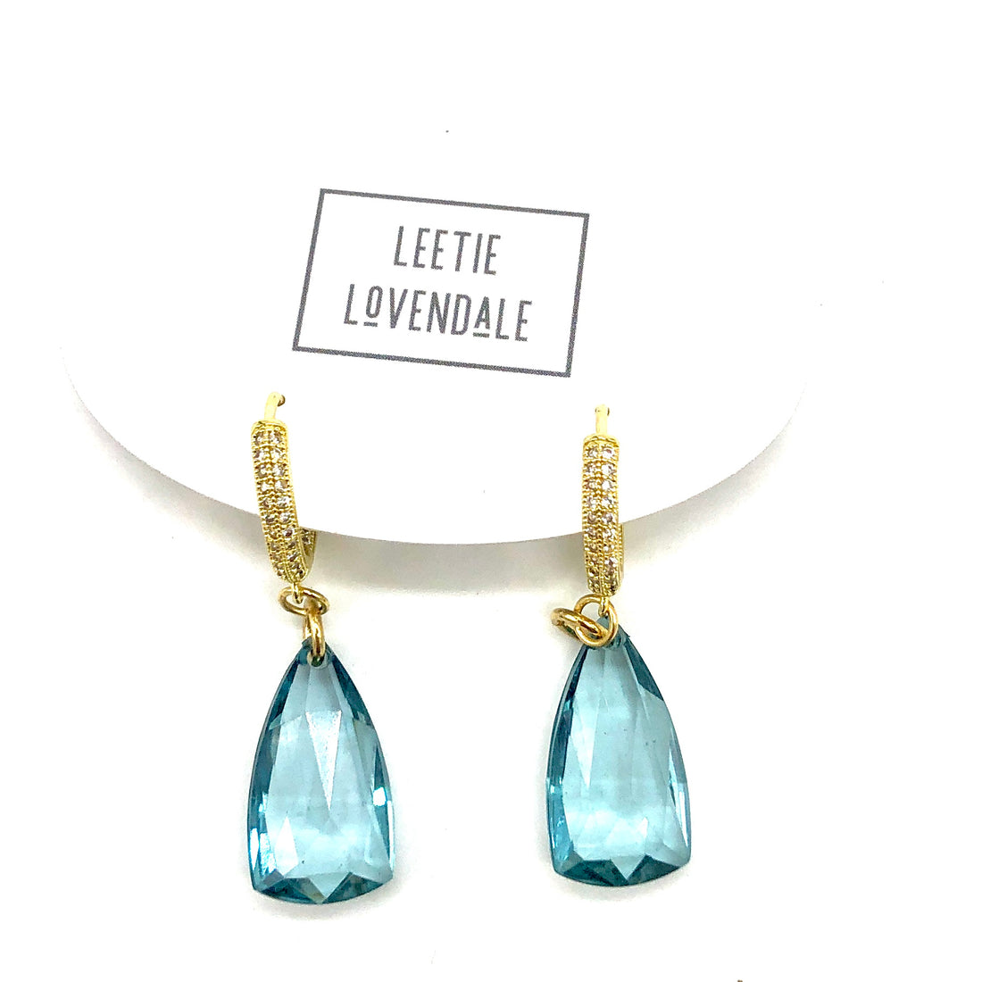 Prism Mirage Huggie Earrings