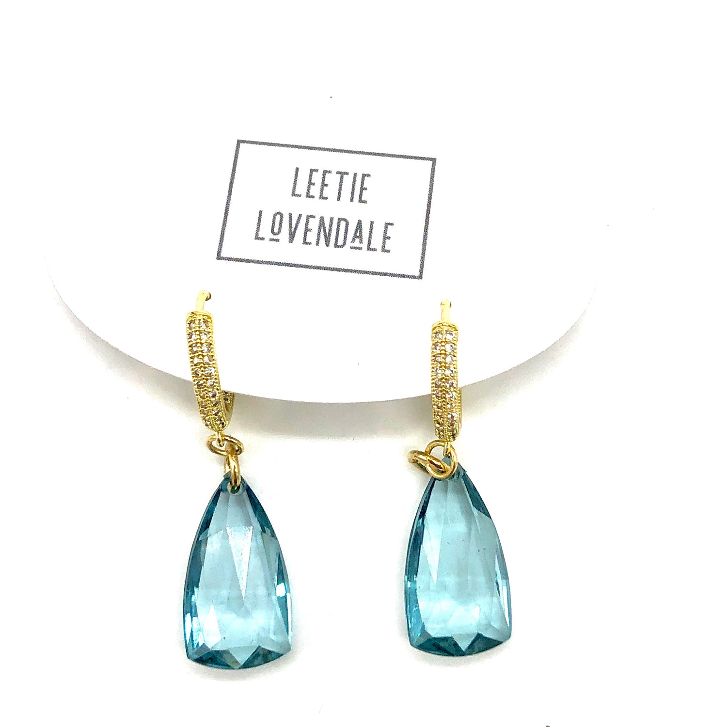 Prism Mirage Huggie Earrings