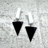 triangle earrings