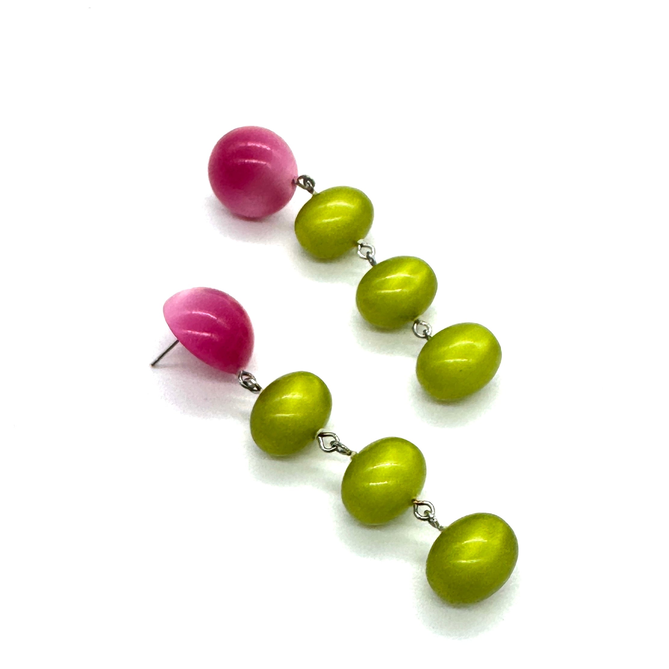 Electric Bloom Glow Drop Earrings