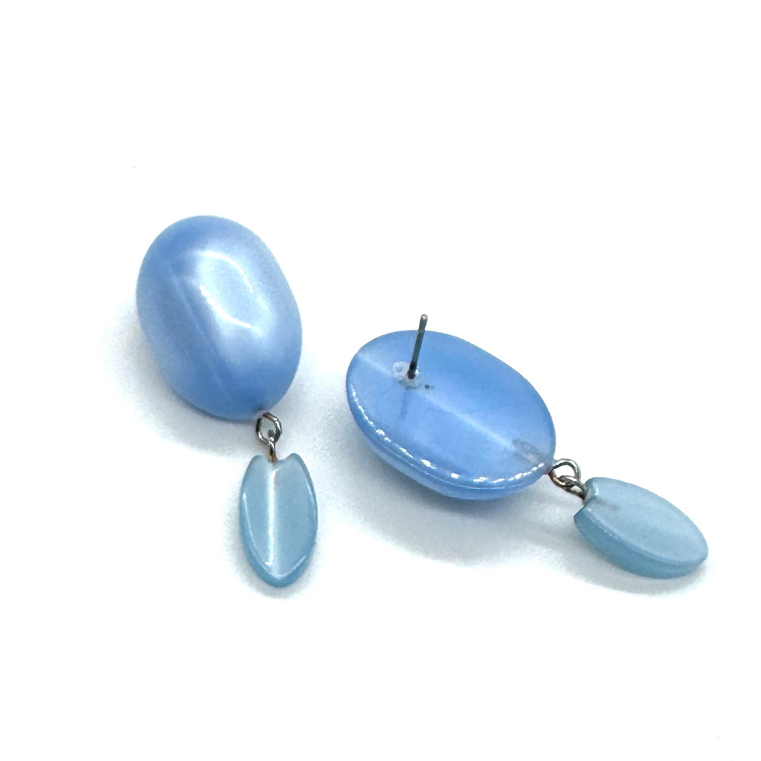 Icy Petal Moonglow Earrings