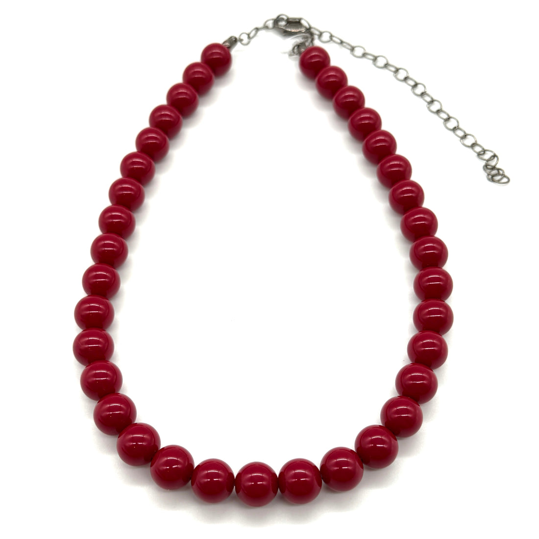 Speckled Cranberry Marco Necklace