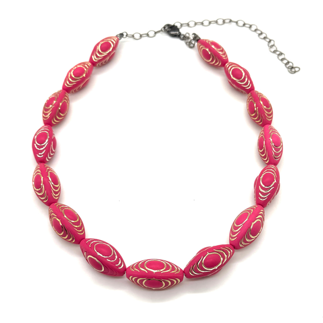 Fuchsia GoGo Marco Necklace
