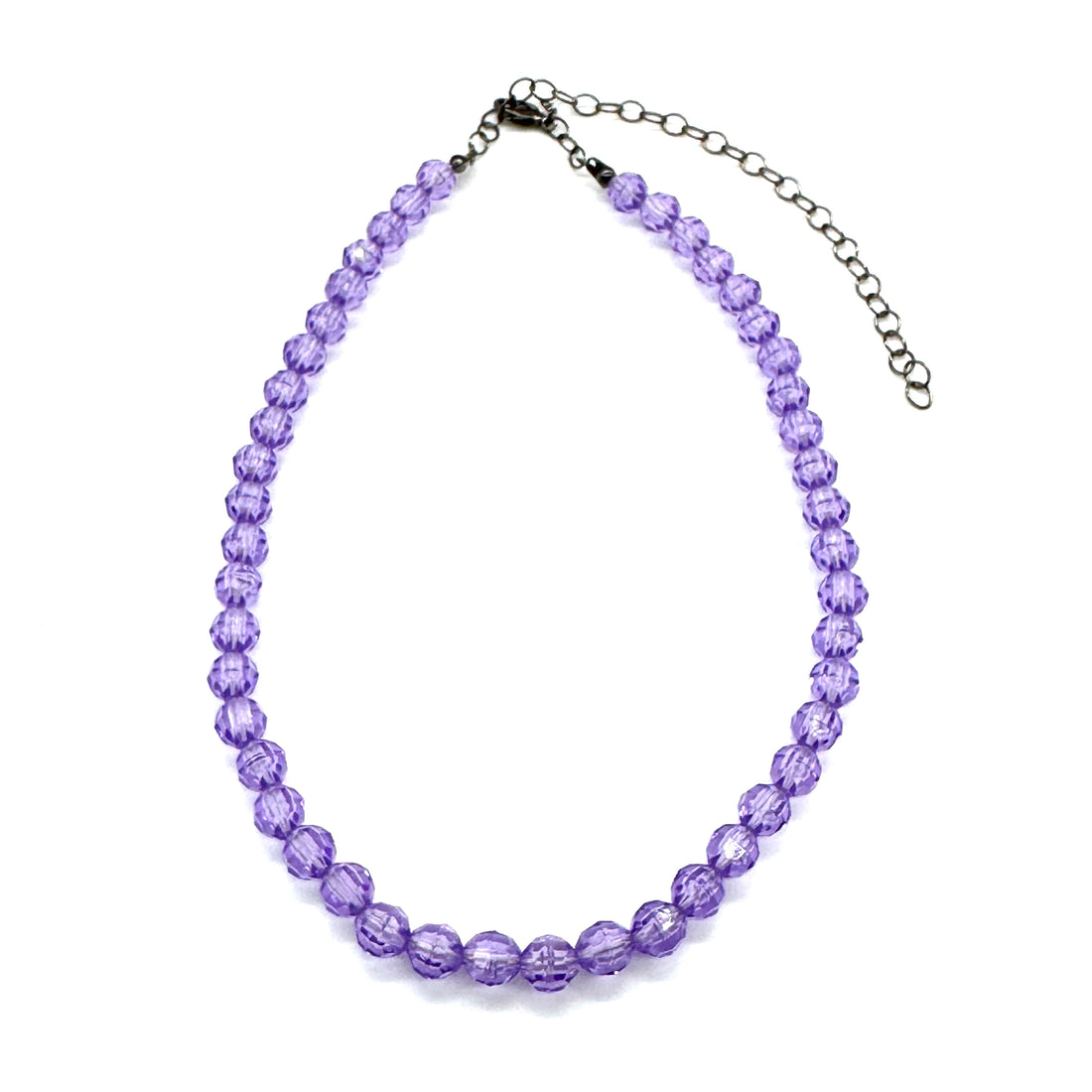Violet Facets Marco Necklace