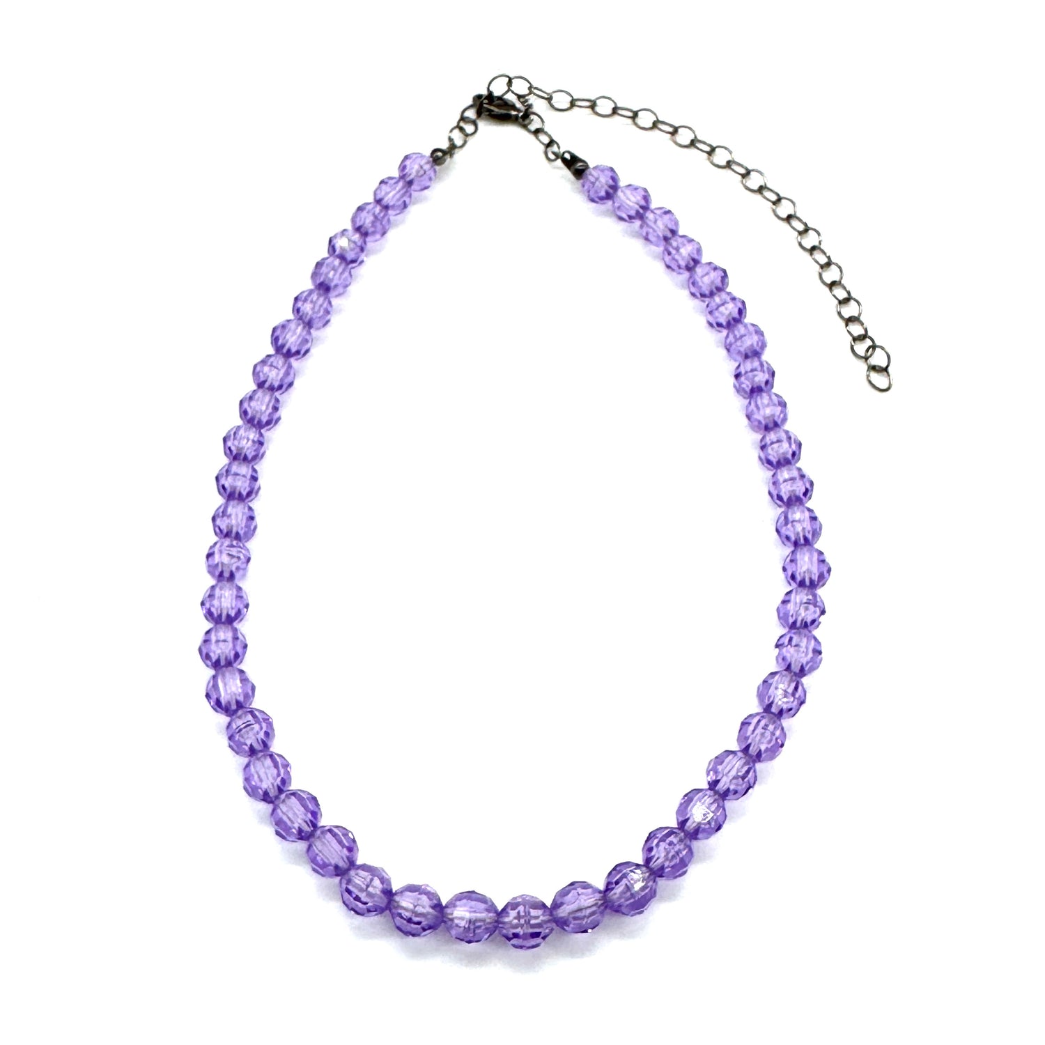Violet Facets Marco Necklace