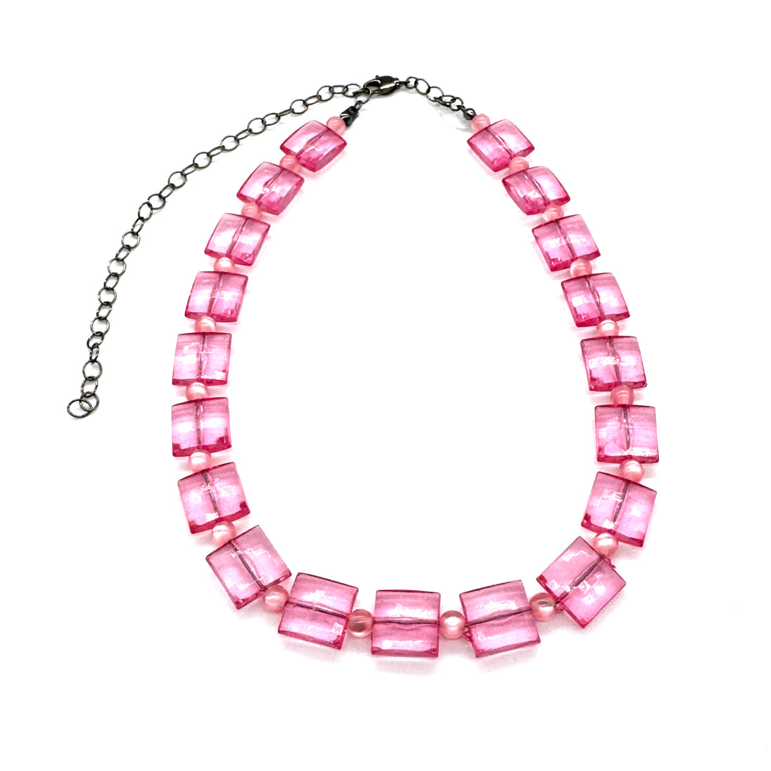 Strawberry Starburst Marco Necklace