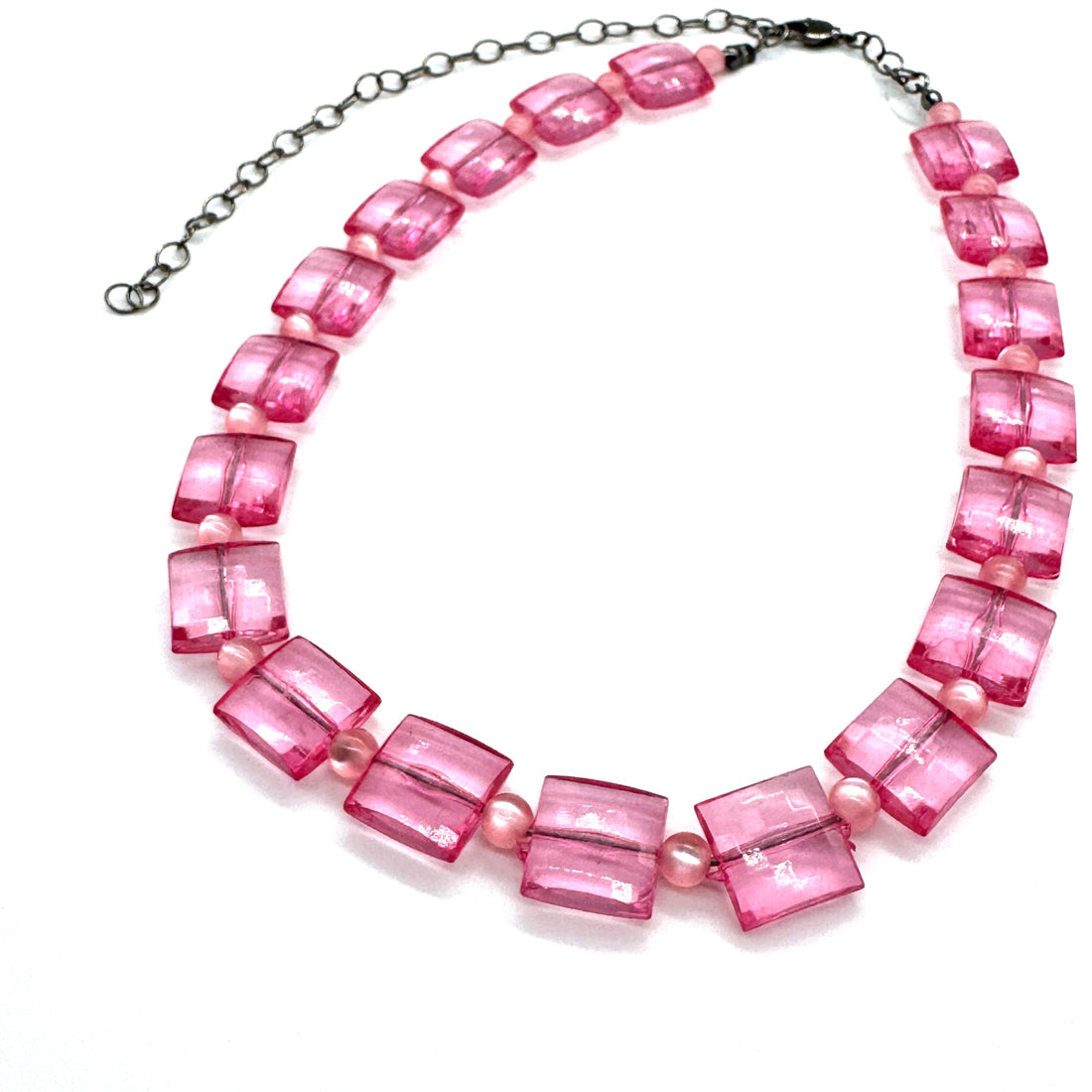 Strawberry Starburst Marco Necklace