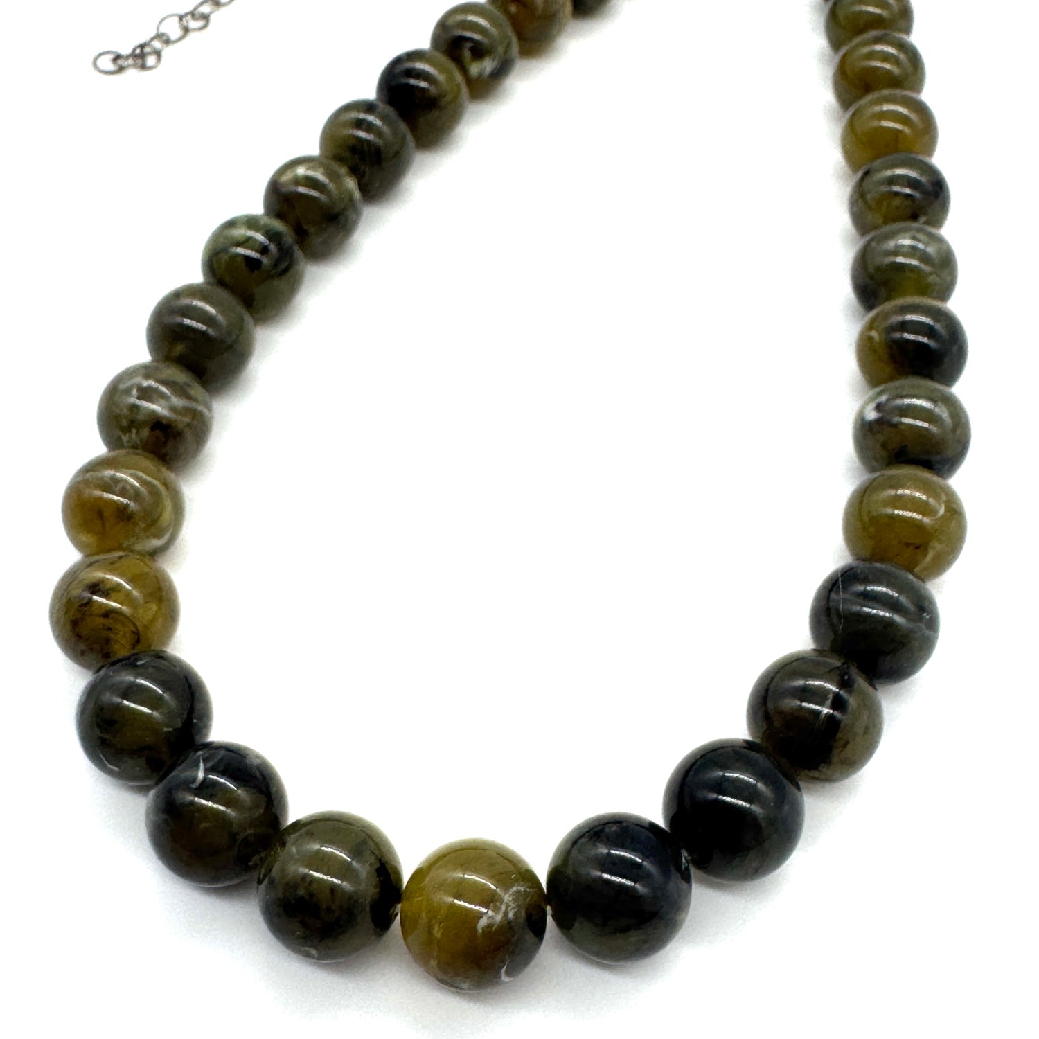 Marbled Treebark Marco Necklace